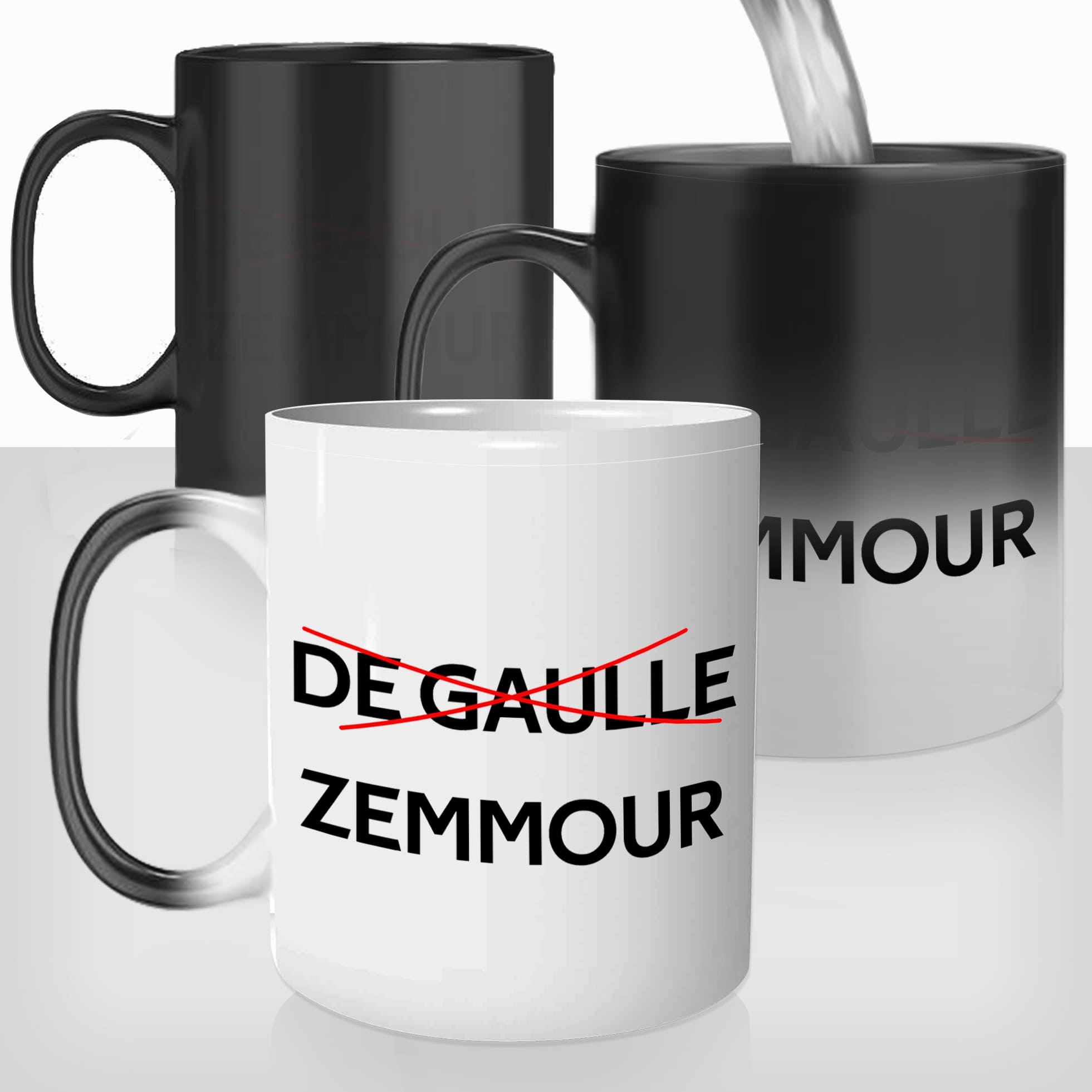 Mug Magique De Gaulle Zemmour