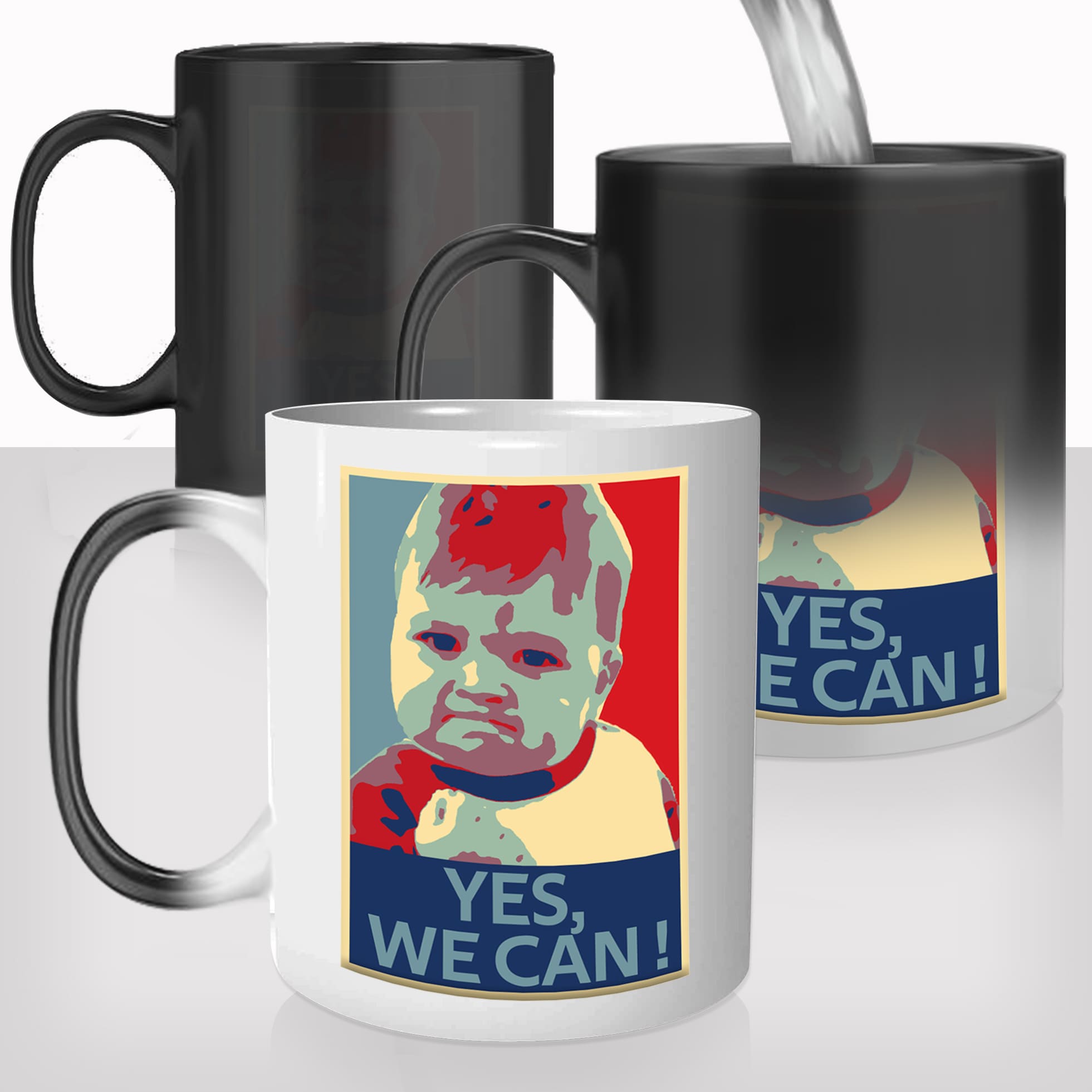 Mug Magique Yes We Can