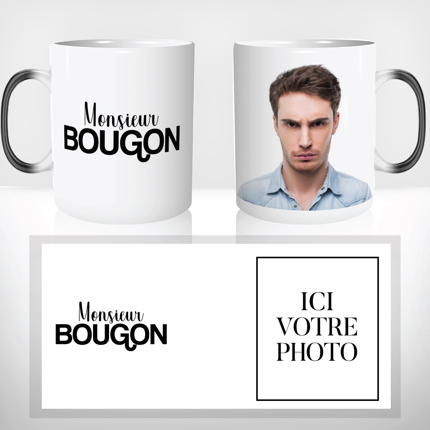 Mug Magique Monsieur Bougon Photo