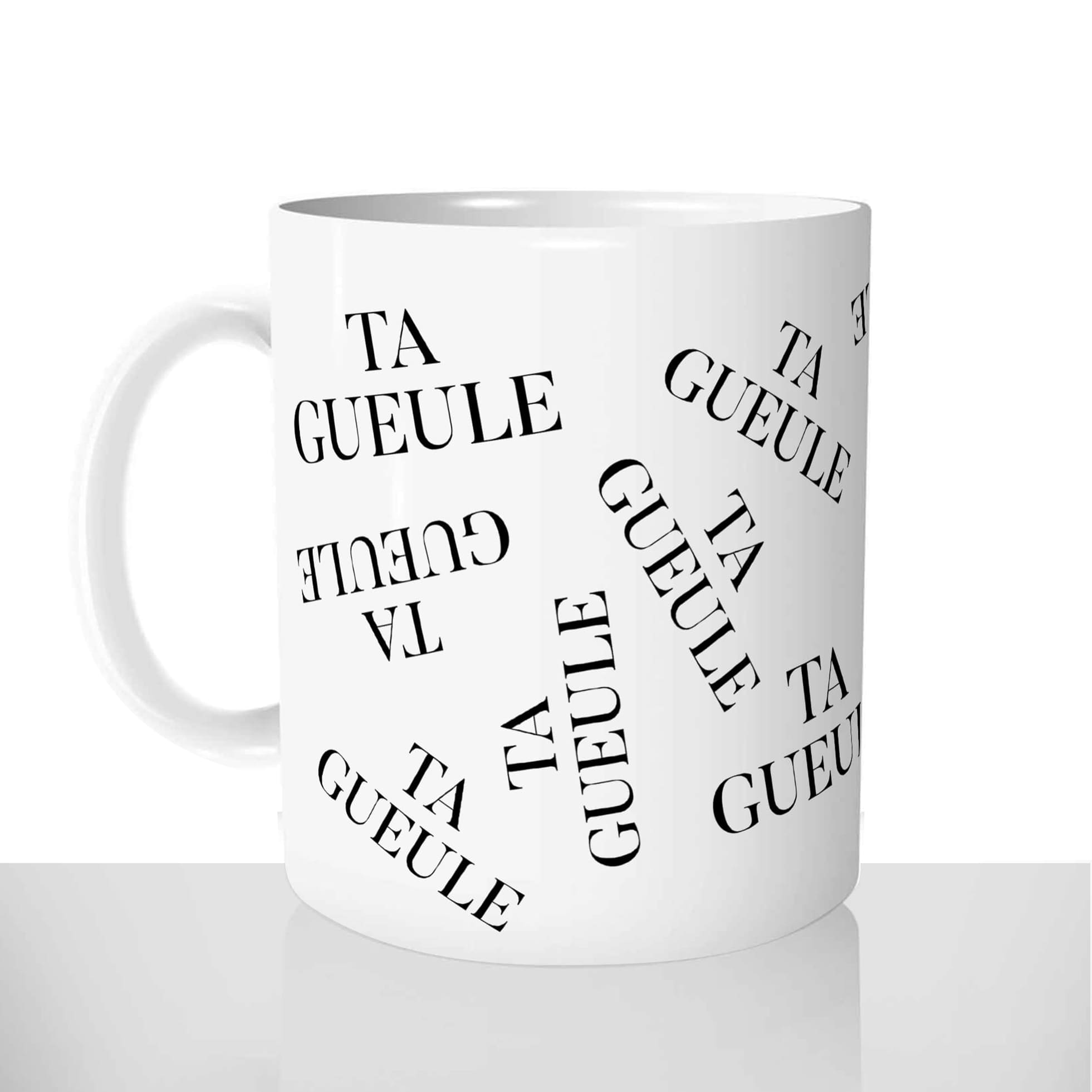mug classique en céramique 11oz personnalisé personnalisation photo ta gueule offrir cadeau chou