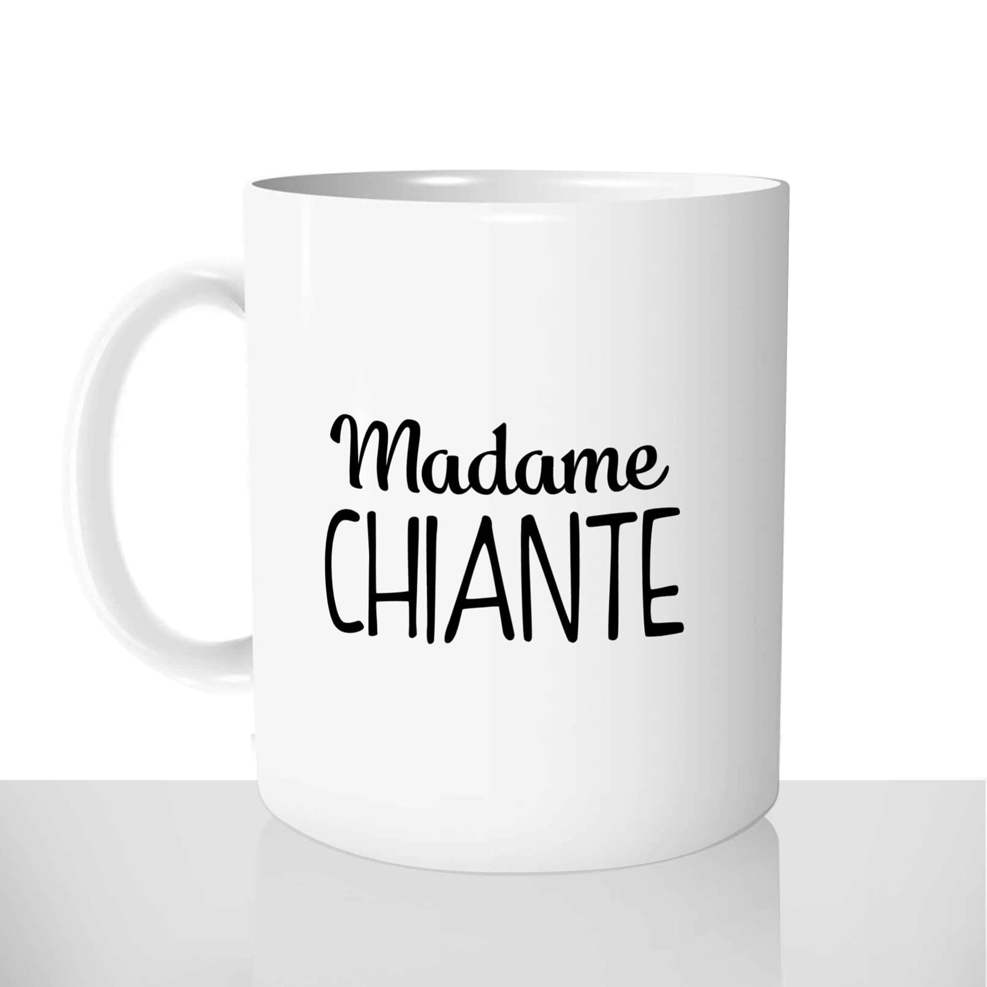 mug classique en céramique 11oz personnalisé personnalisation photo madame chiante défaut personnalisable offrir cadeau chou