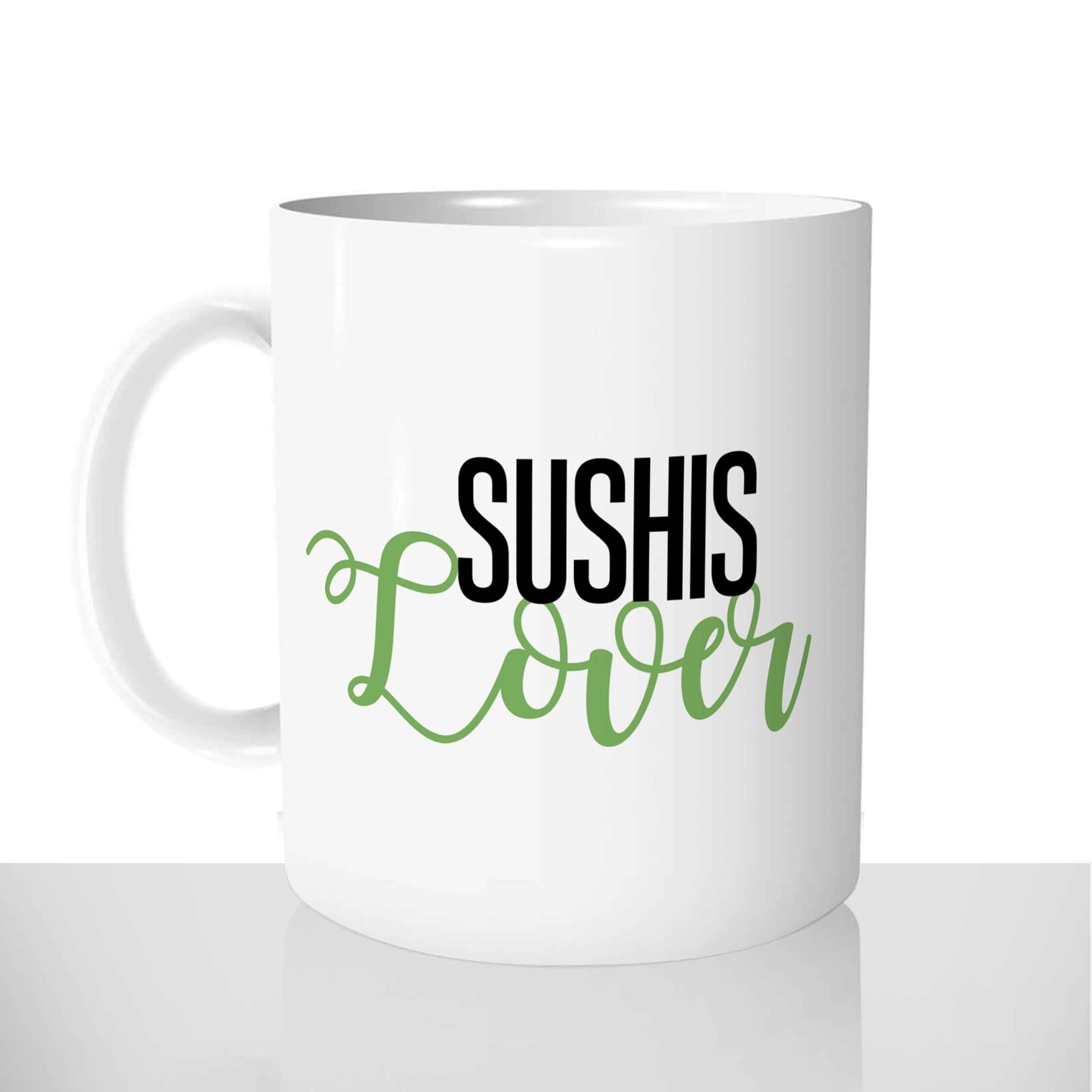 mug classique en céramique 11oz personnalisé personnalisation photo gourmand sushi lover chou offrir cadeau