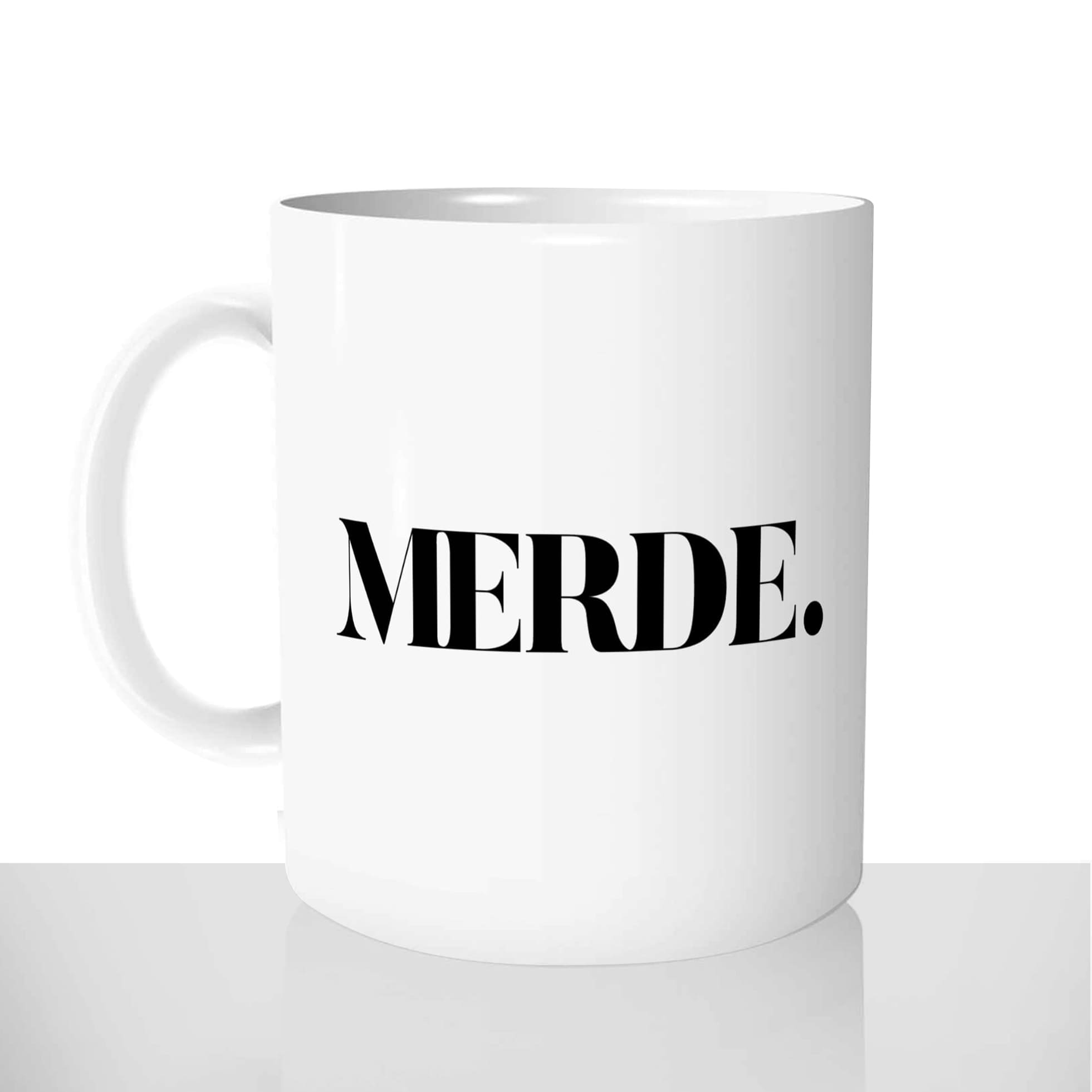 mug classique en céramique 11oz personnalisé personnalisation photo merde prenom chou personnalisable cadeau