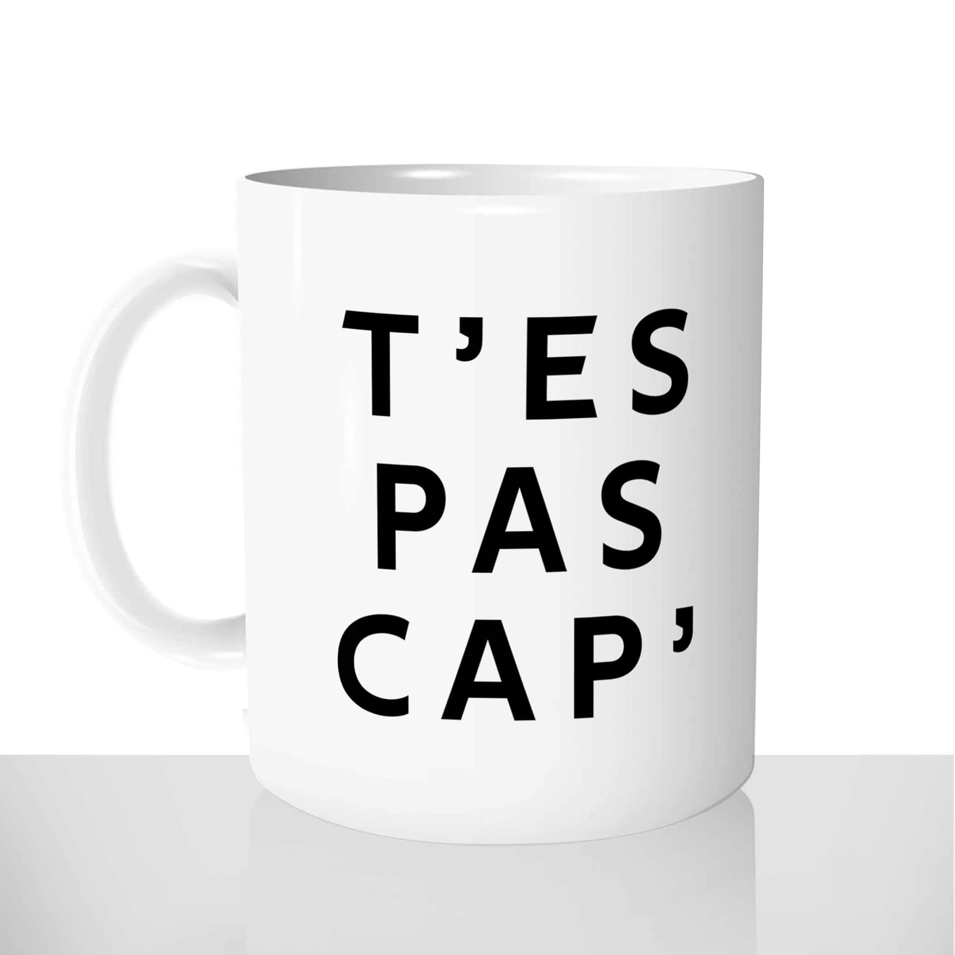 mug classique en céramique 11oz personnalisé personnalisation photo citation enfant défi tes pas cap prenom personnalisable cadeau