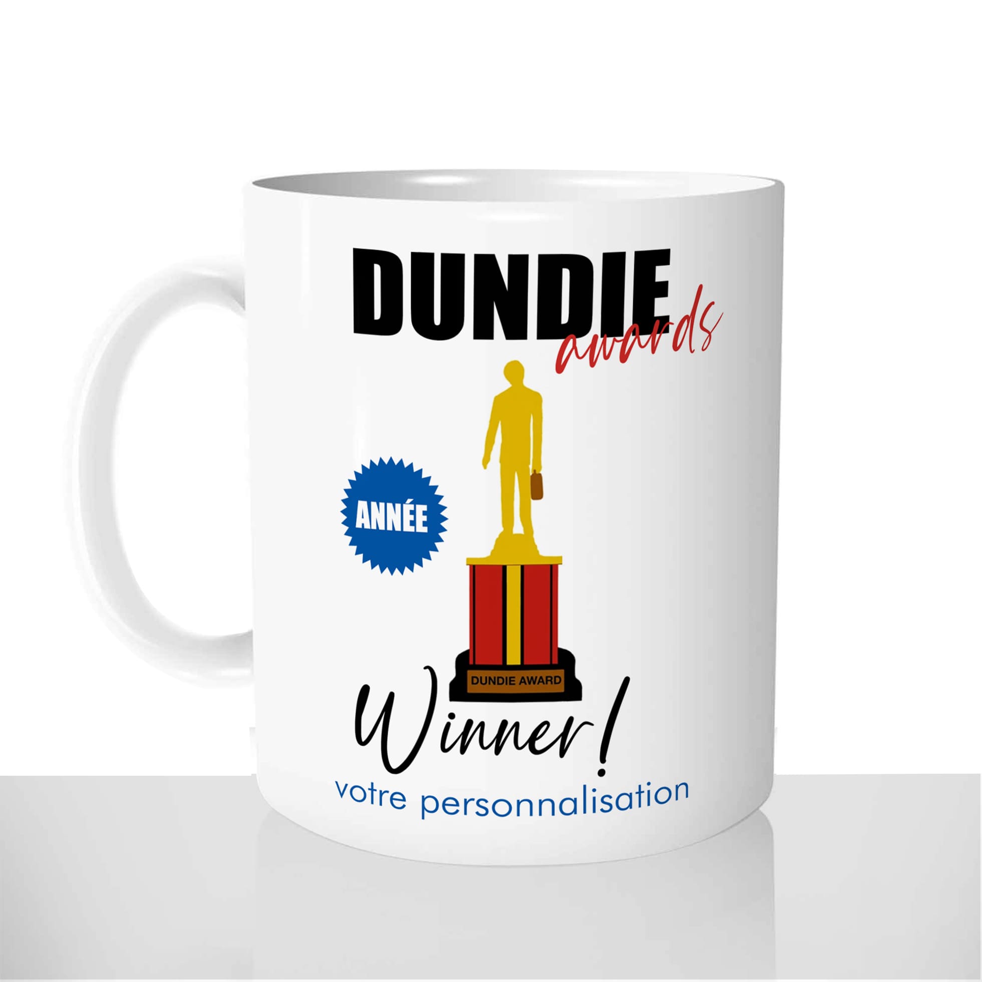 mug-tasse-blanc-brillant-personnalisé-dundie-awards-winner-collegue-the-office-drole-idée-cadeau-original-personnalisable-francais