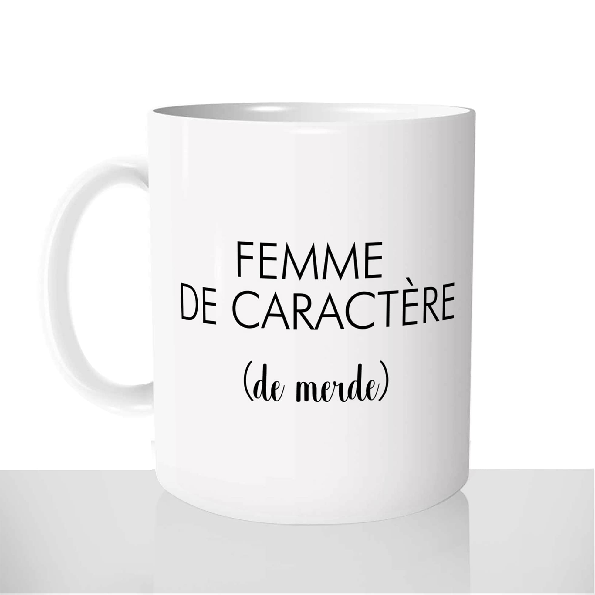 mug-tasse-blanc-brillant-personnalisé-femme-de-caractere-de-merde-prenom-nom-drole-idée-cadeau-original-personnalisable-francais