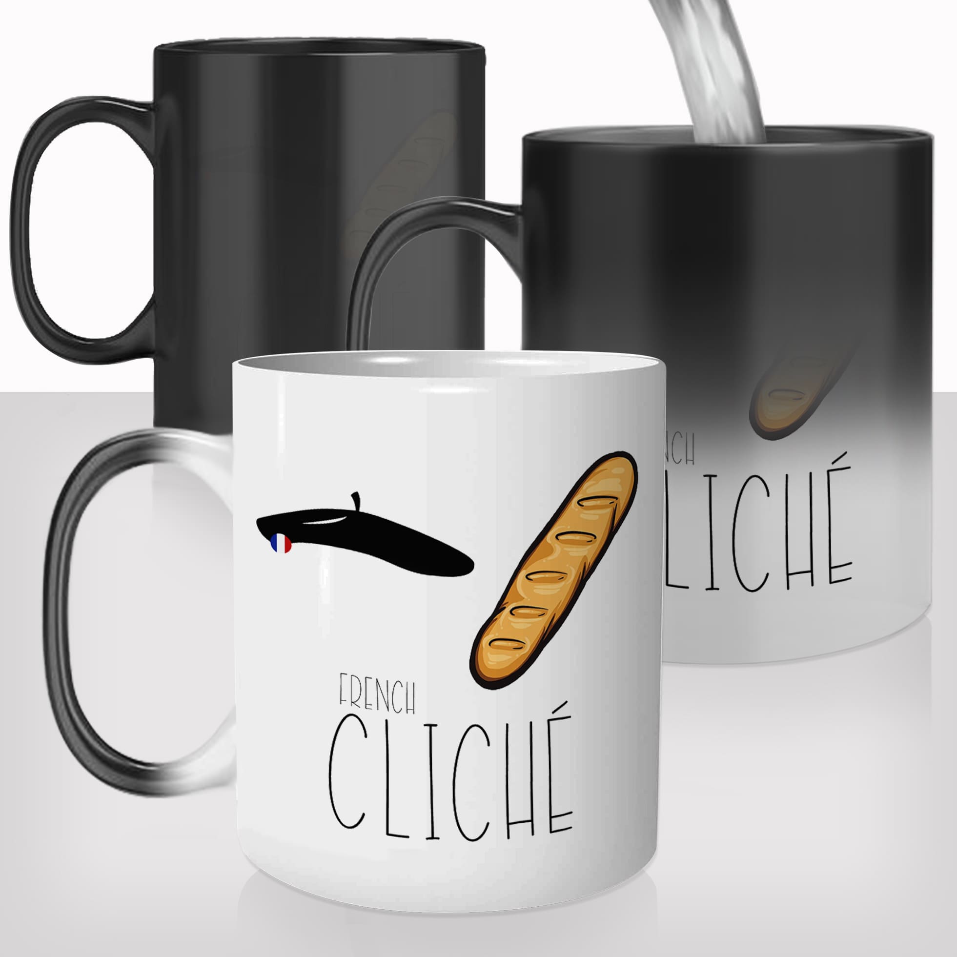 mug-tasse-magique-thermoreactif-personnalisé-french-cliché-france-beret-baguette-pain-paris-drole-idée-cadeau-original-personnalisable-francais