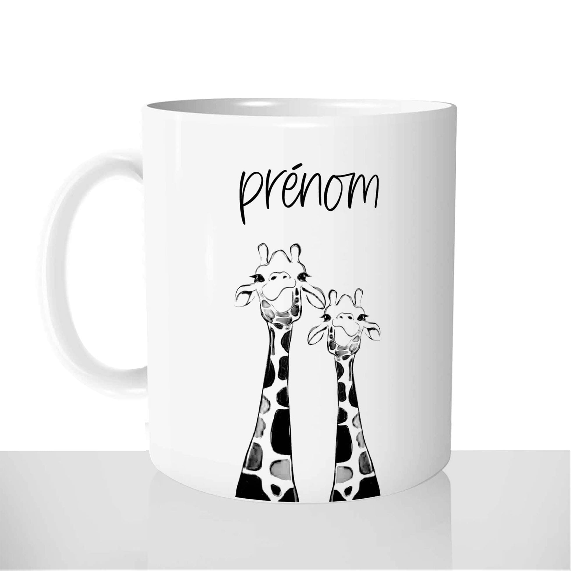 mug-tasse-blanc-personnalisé-girafes-prenom-nom-animal-savane-idée-cadeau-original-personnalisable-francais