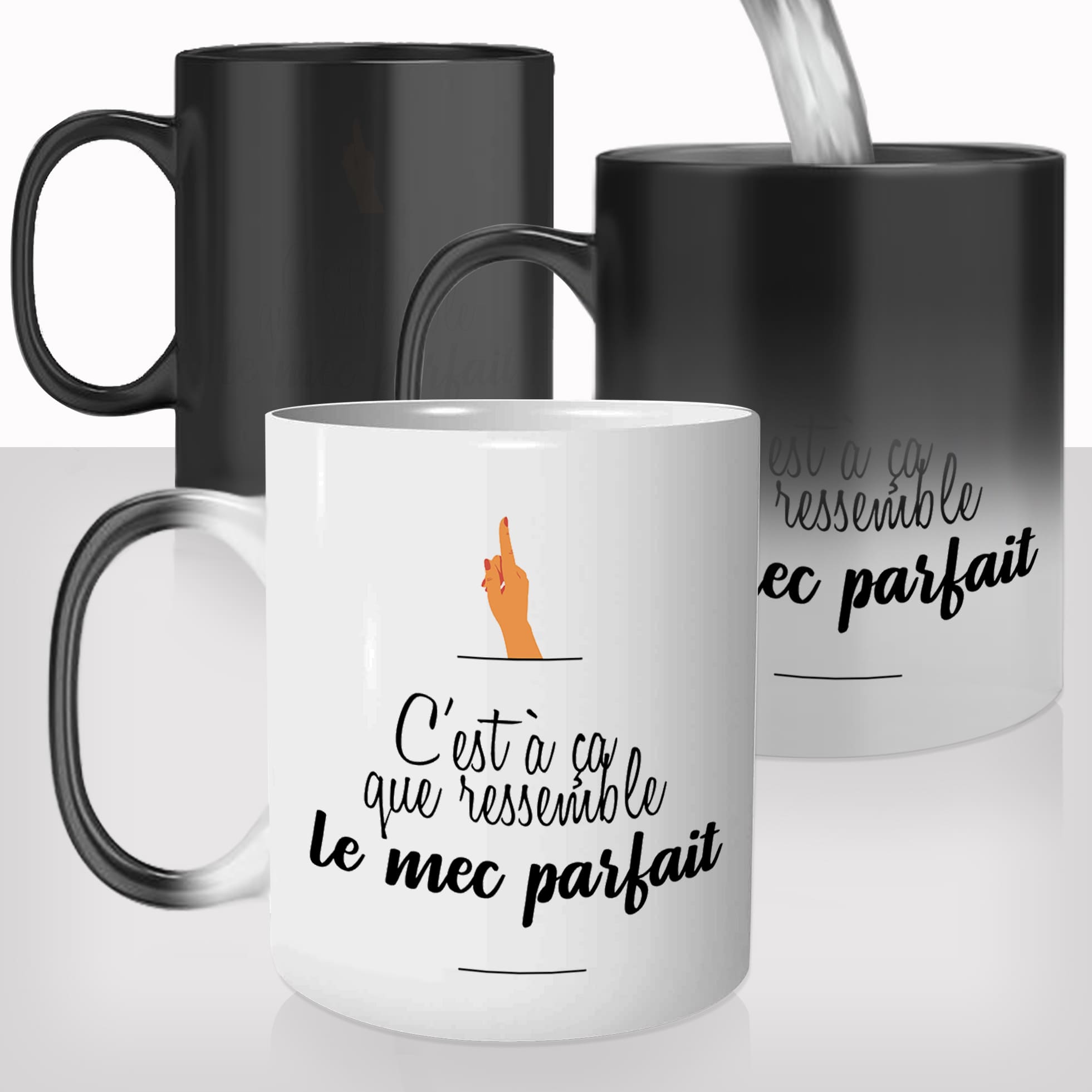 Merclix Idee Cadeau Homme Original Amour Mug Isotherme Cafe 590 ml