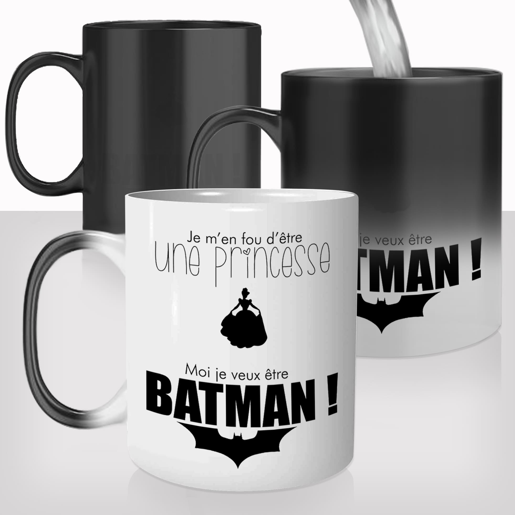 Mug Magique Princesse Batman