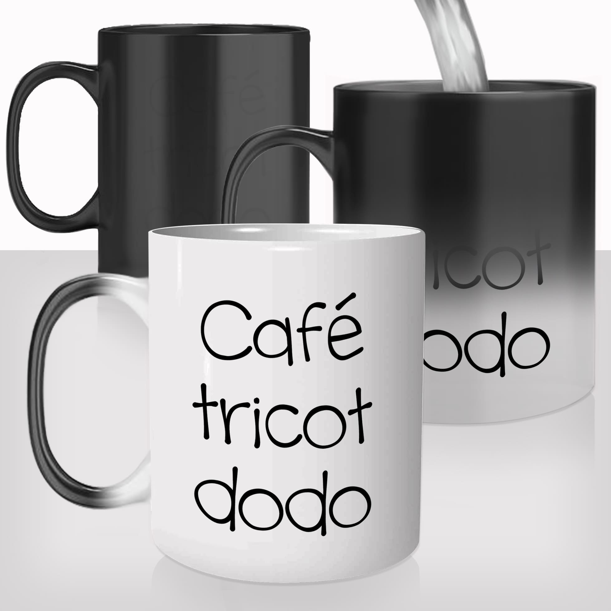 Mug Magique Café Tricot Dodo - Phrases et Citations/Couture - mug-magique
