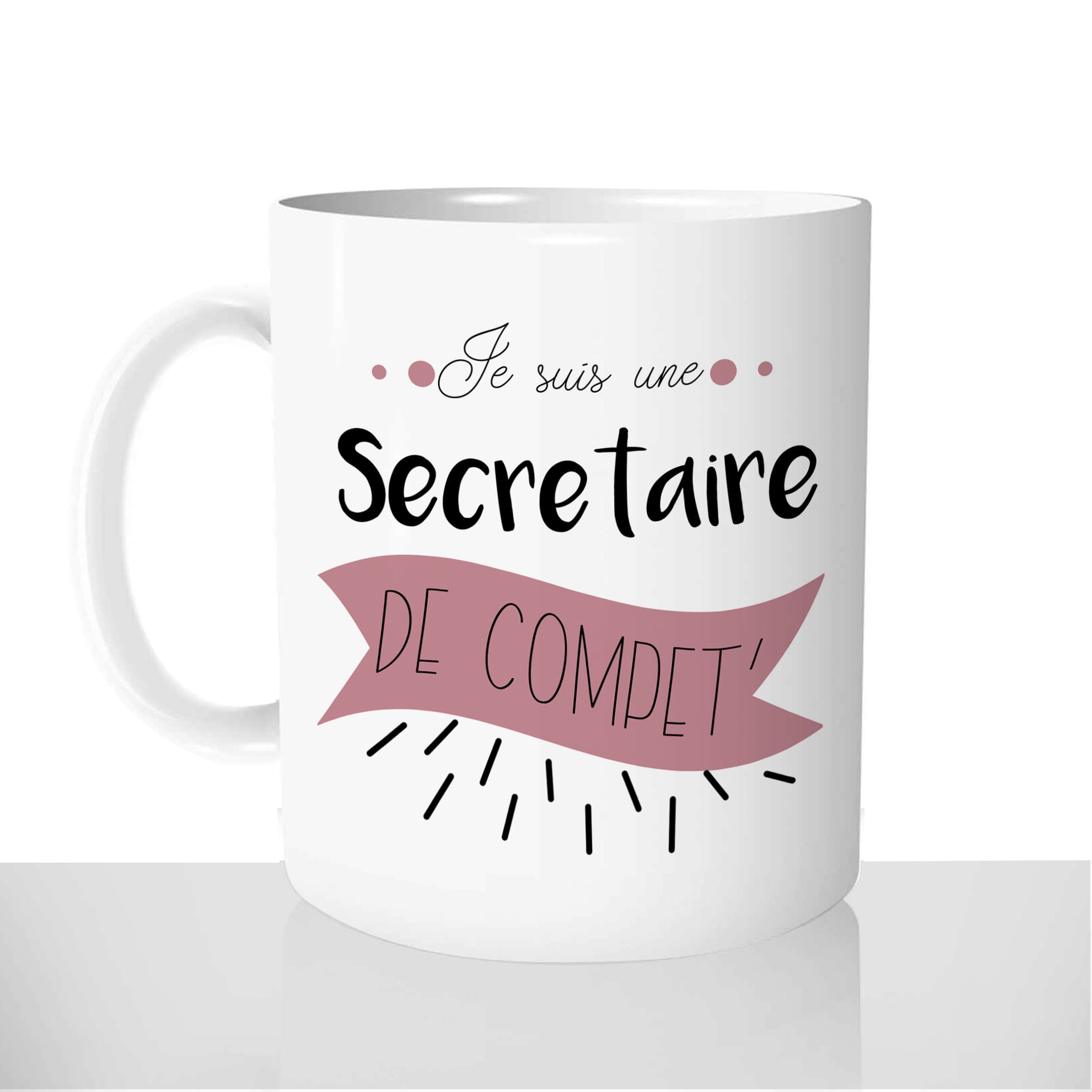 Mug Magique Secrétaire de Compet' Métiers/Autres MugMagique