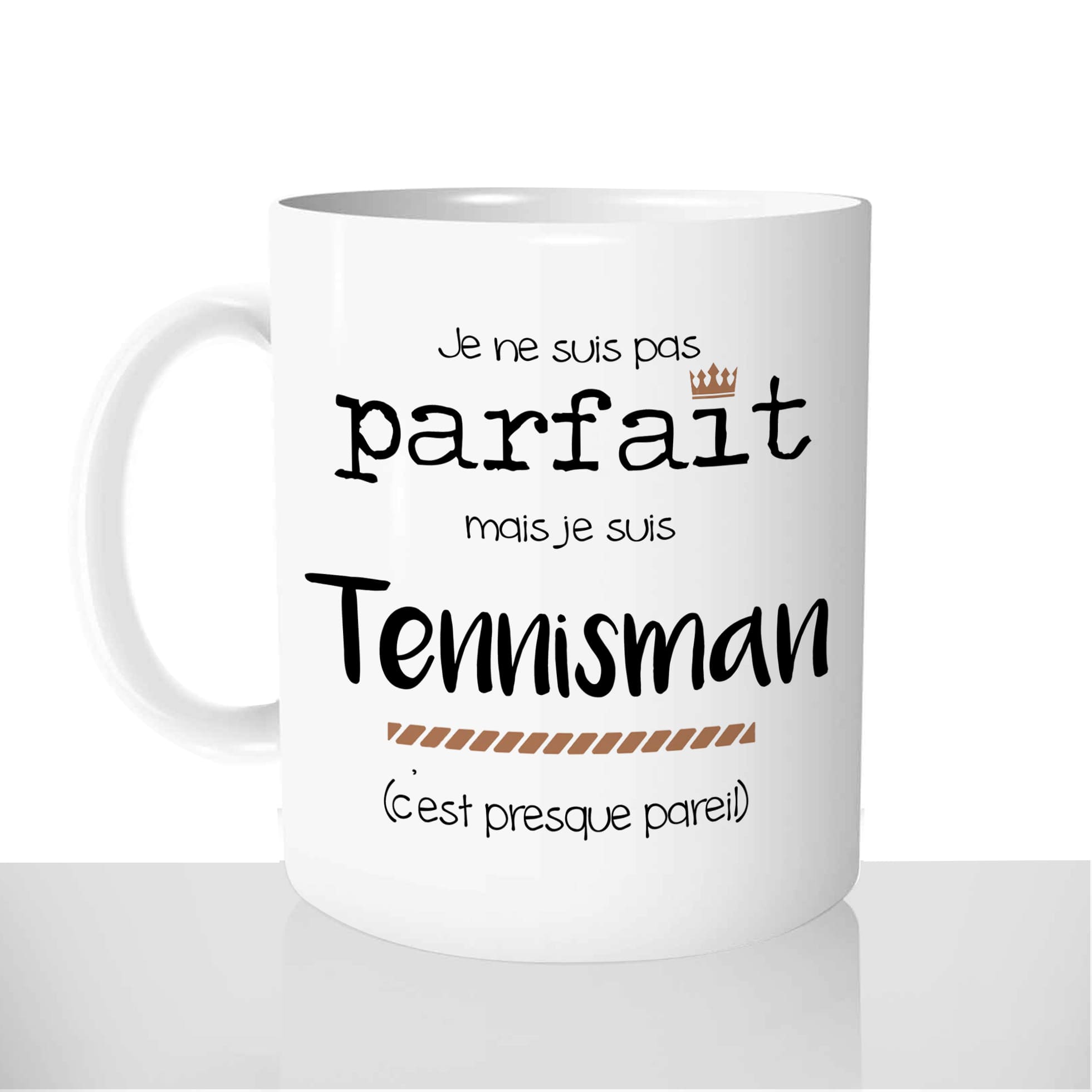 mug-blanc-céramique-personnalisable-tasse-11oz-homme-pas-parfait-tennisman-tennis-roland-garros-personnalisé-fun-idée-cadeau