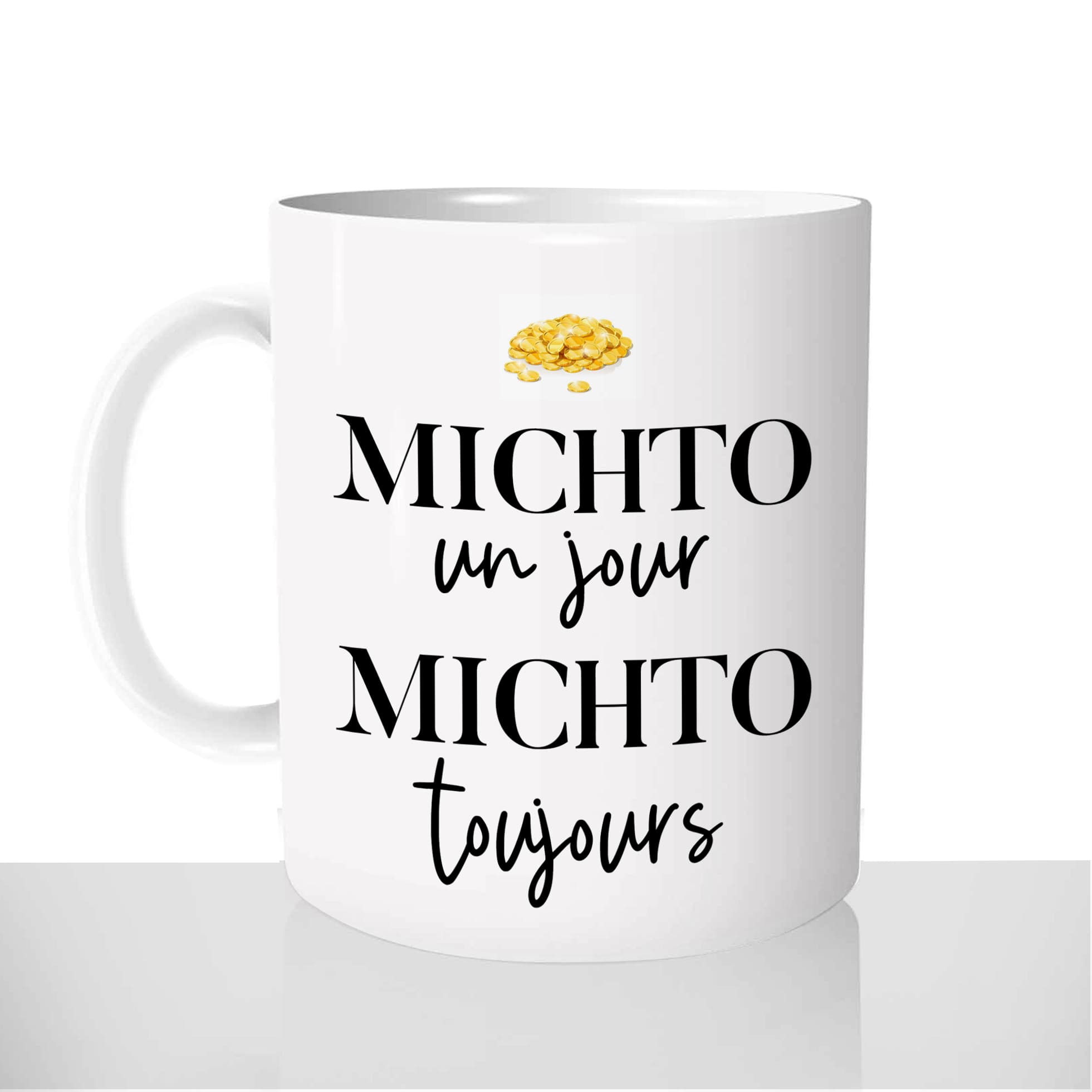 mug-blanc-brillant-personnalisé-citation-phrase-tasse-femme-michto-argent-michtonneuse-luxe-fun-idée-cadeau-original-café