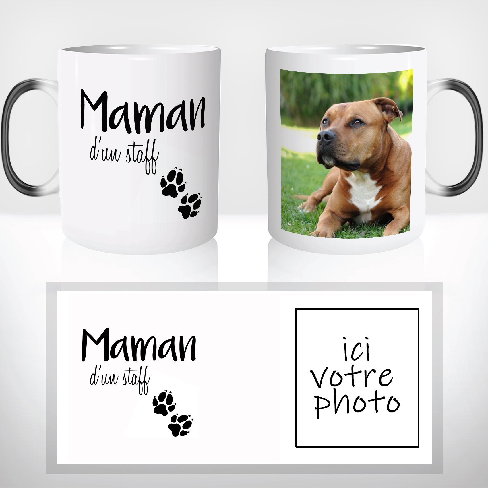 Tasse à thé Ichendorf Dogs avec soucoupe, image size:1700x1700
