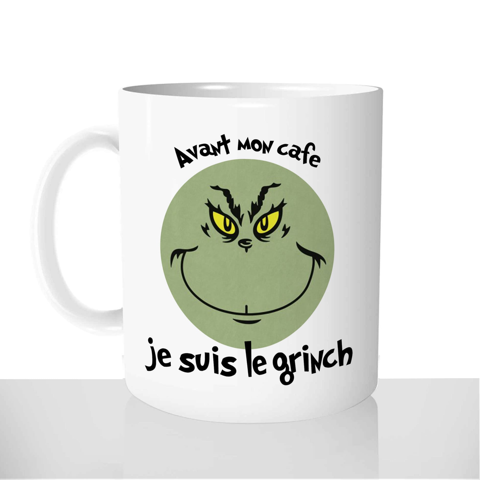 mug-blanc-céramique-11oz-france-mugs-surprise-pas-cher-avant-mon-café-je-suis-le-grinch-humour-reveil-fun