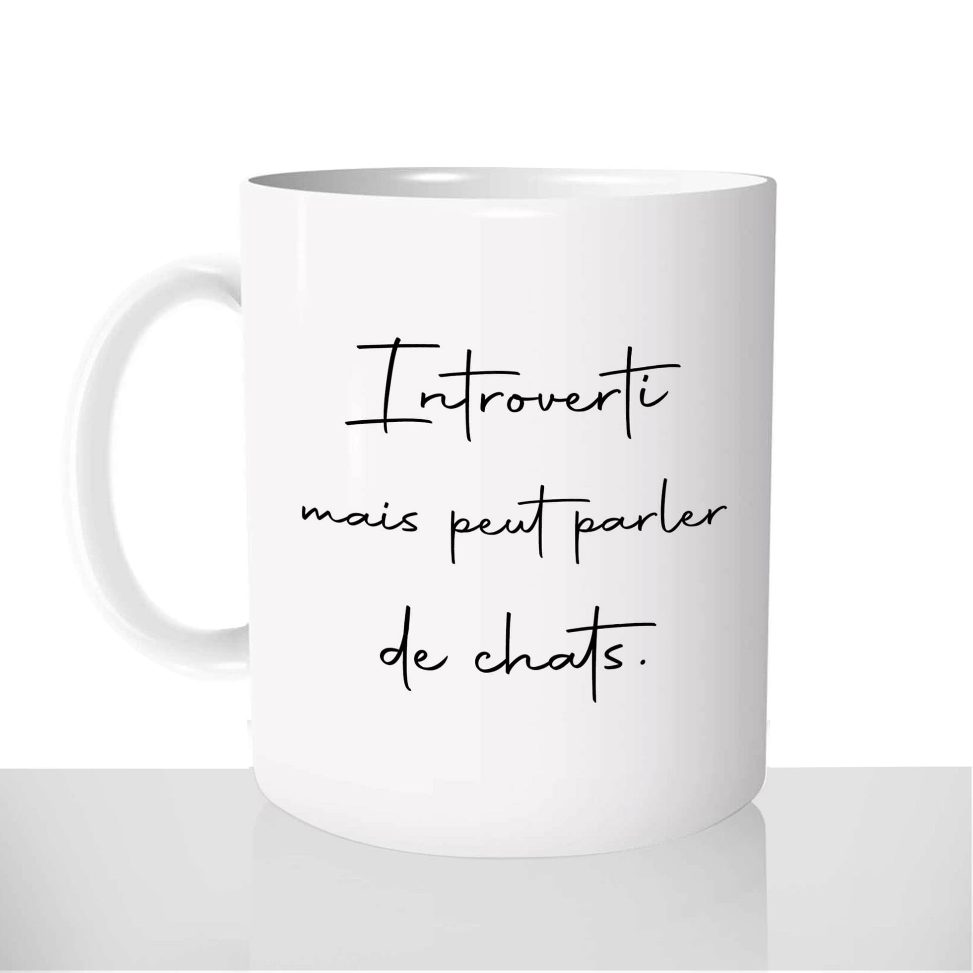 mug-blanc-céramique-11oz-france-mugs-surprise-pas-cher-introverti-chats-chaton-mignon