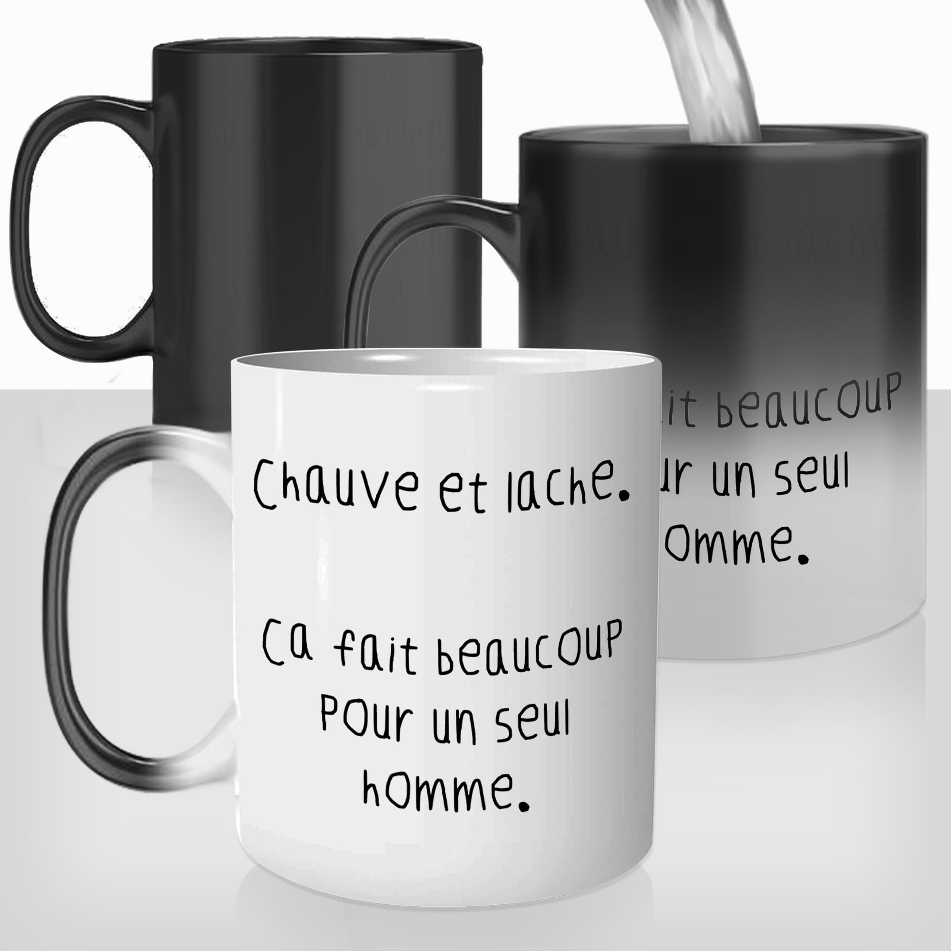 Mug Chauve et Lâche - Film/Autres - Mug-Cadeau