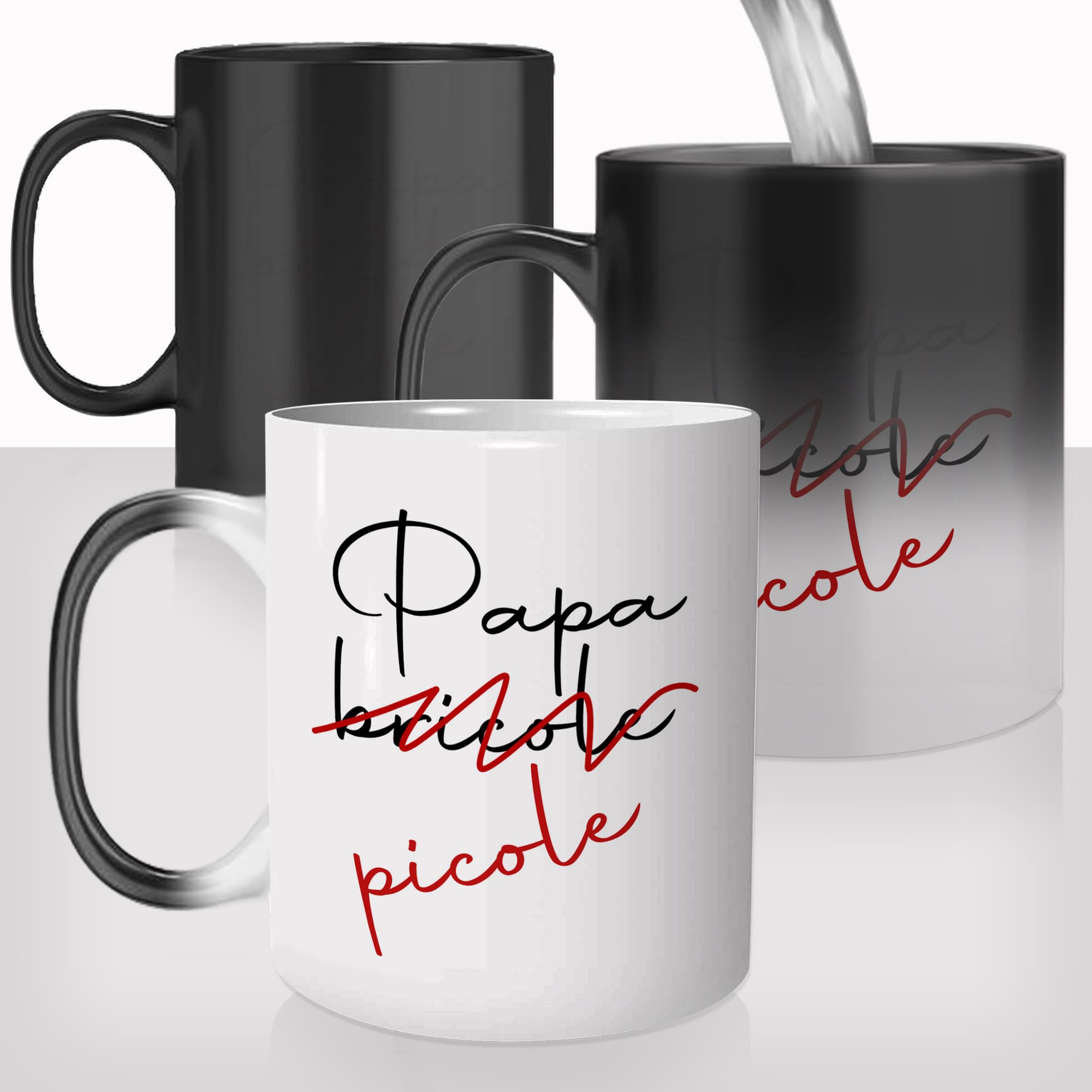 Mug personnalisé prénom pour un papa bricoleur - La petite