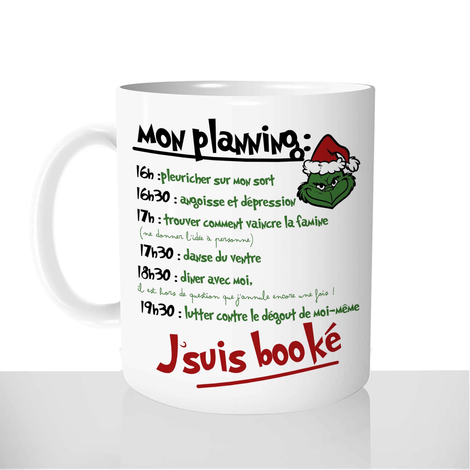 mug-blanc-céramique-11oz-france-mugs-surprise-pas-cher-planning-du-grinch-to-do-list-humour-drole-film-de-noel