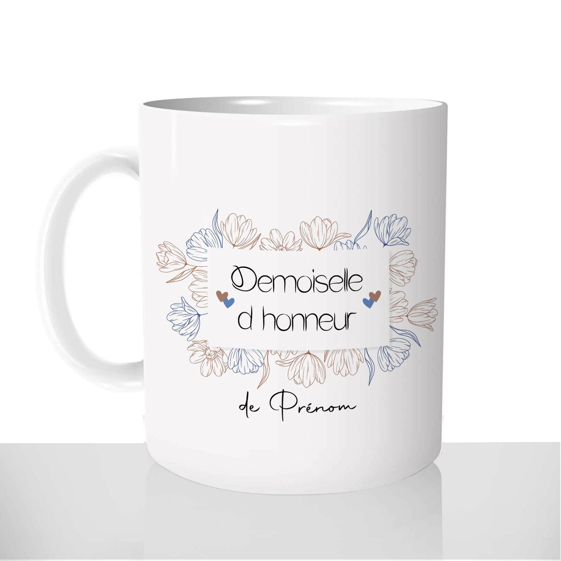 mug-blanc-céramique-11oz-france-mugs-surprise-pas-cher-demoiselle-dhonneur-prénom-personnalisable-mariage