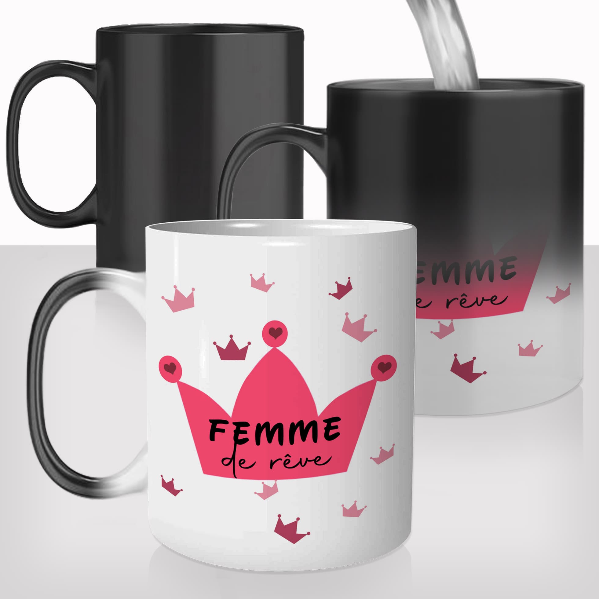 mug-magique-thasse-thermoréactive-thermoréactif-mugs-cadeau-surprise-pas-cher-femme-de-rêve-princesse-couronne-prénom-personnalisable