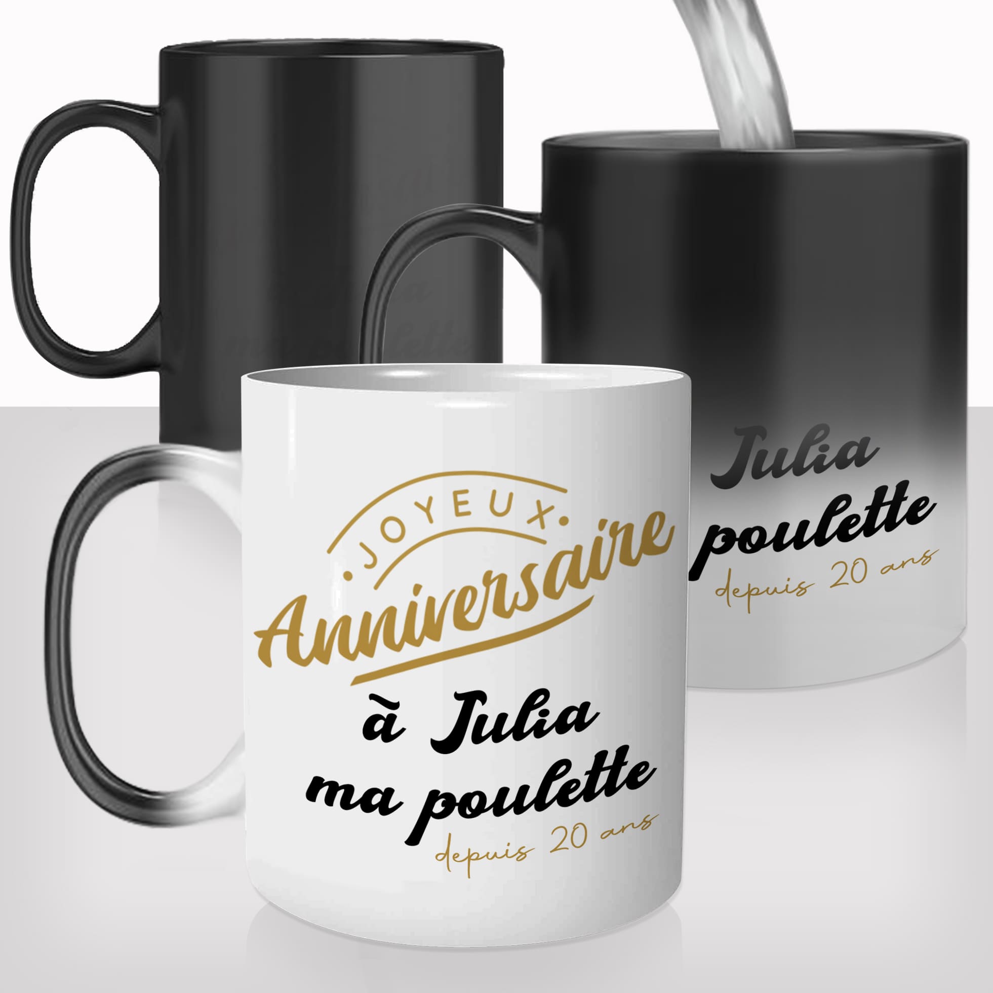Mug Anniversaire ·20 ans· Personnalisé avec Prénom