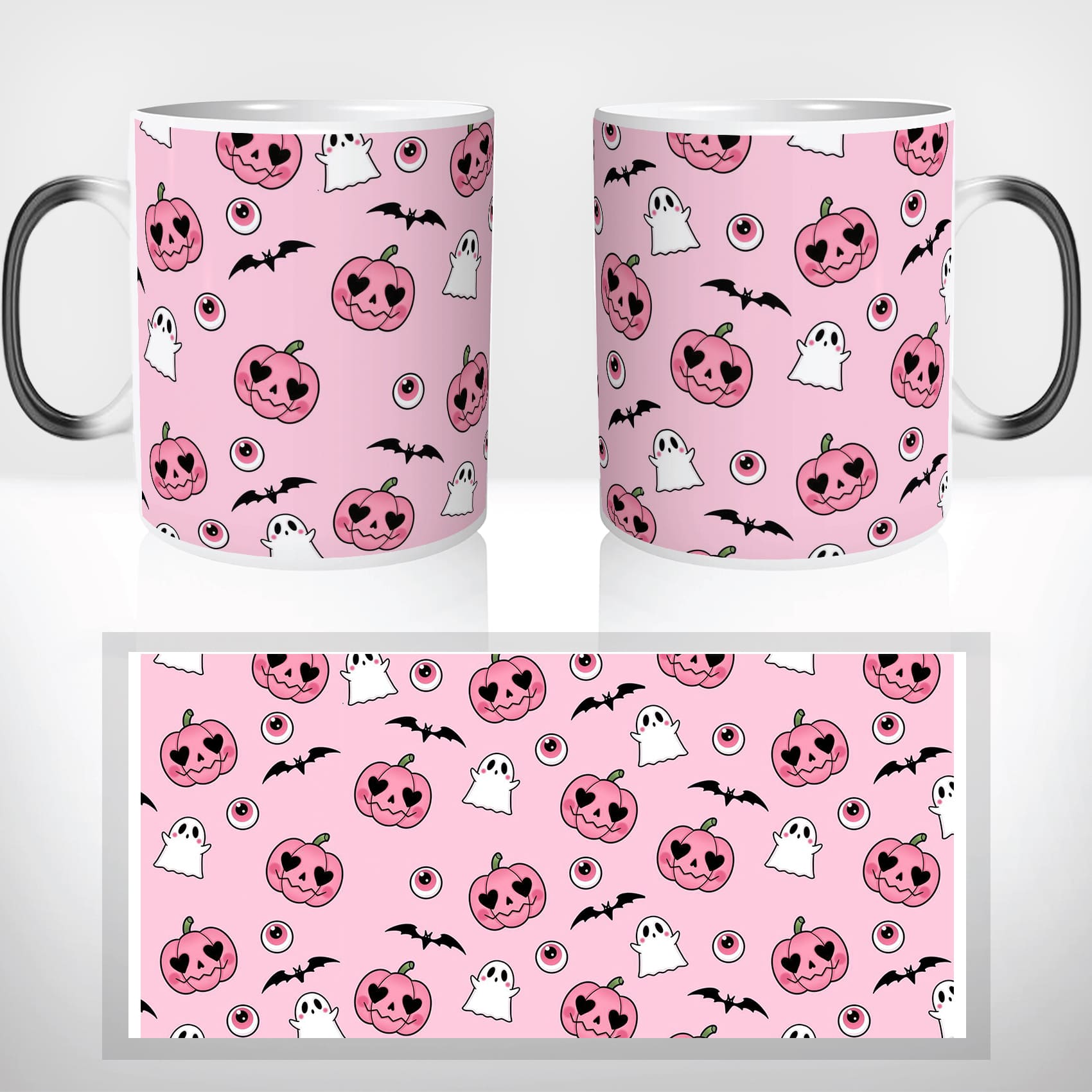 mug-magique-personnalisable-thermoreactif-tasse-thermique-citrouille-rose-girly-fantome-pink-spooky-déguisement-halloween-fun-idée-cadeau-original