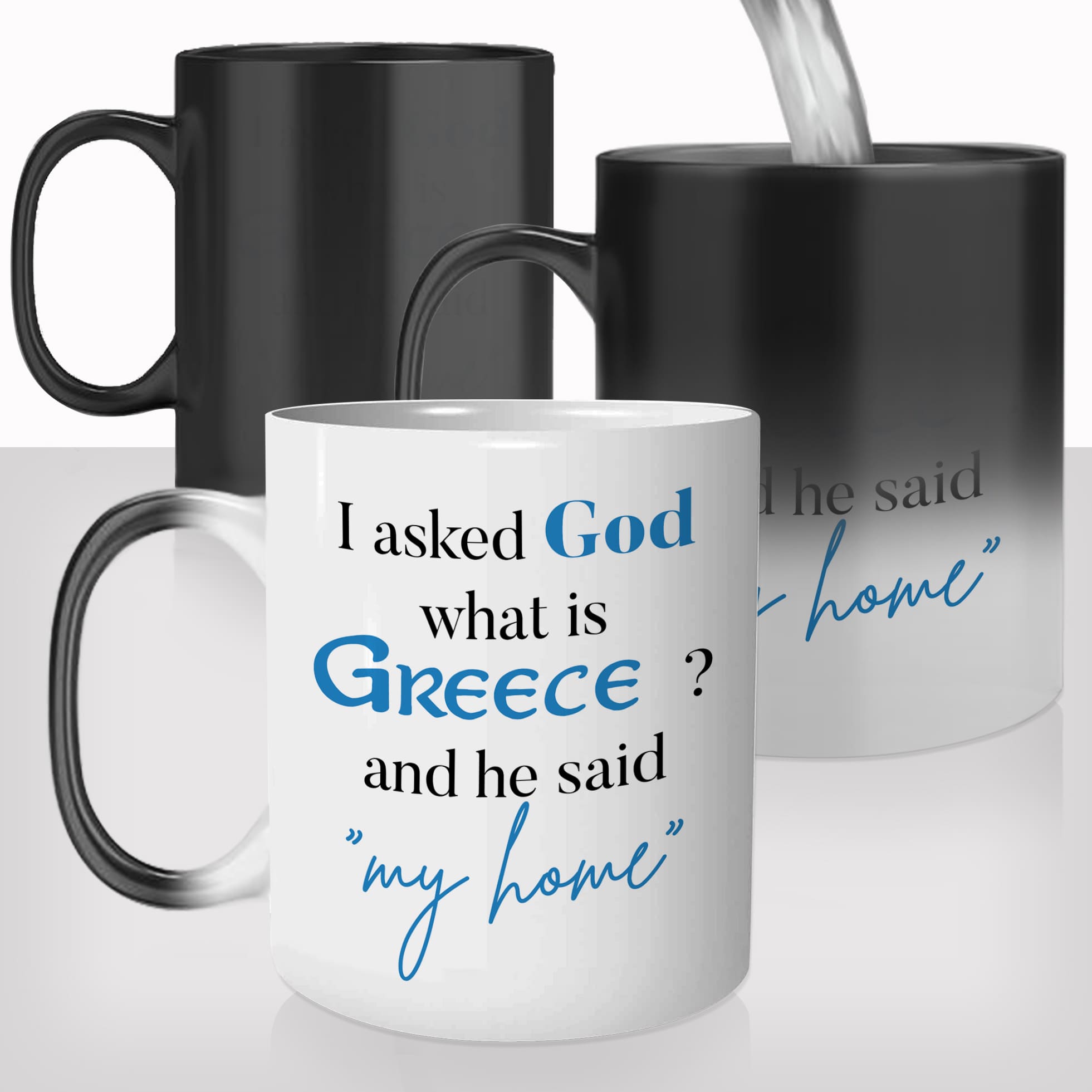 Mug Magique Greece is God Home
