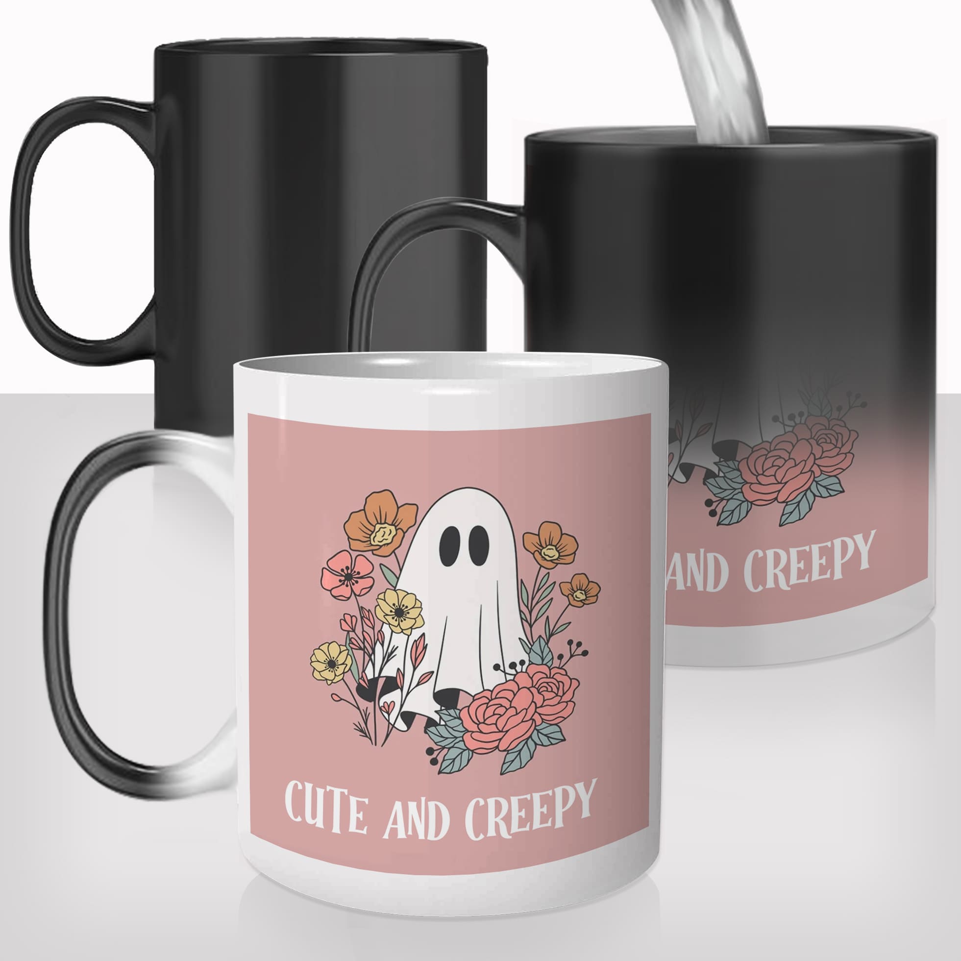 mug-magique-personnalisable-thermoreactif-tasse-thermique-halloween-ghost-fantome-cute-creepy-mignonne-fleurs-boho-fun-idée-cadeau-original