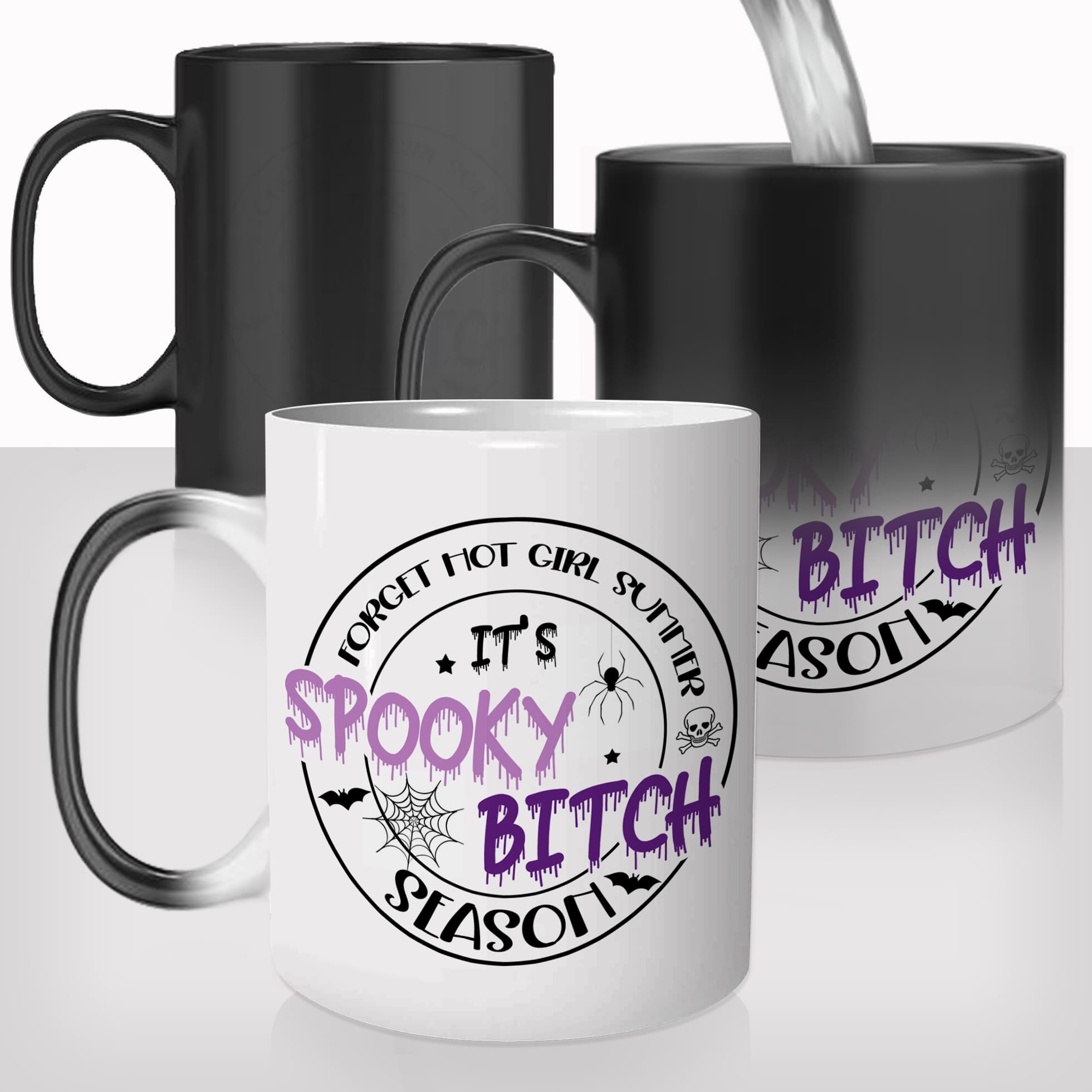 mug-magique-personnalisable-thermoreactif-tasse-thermique-halloween-spooky-bitch-season-pétasse-tete-de-mort-araignée-fun-idée-cadeau-original