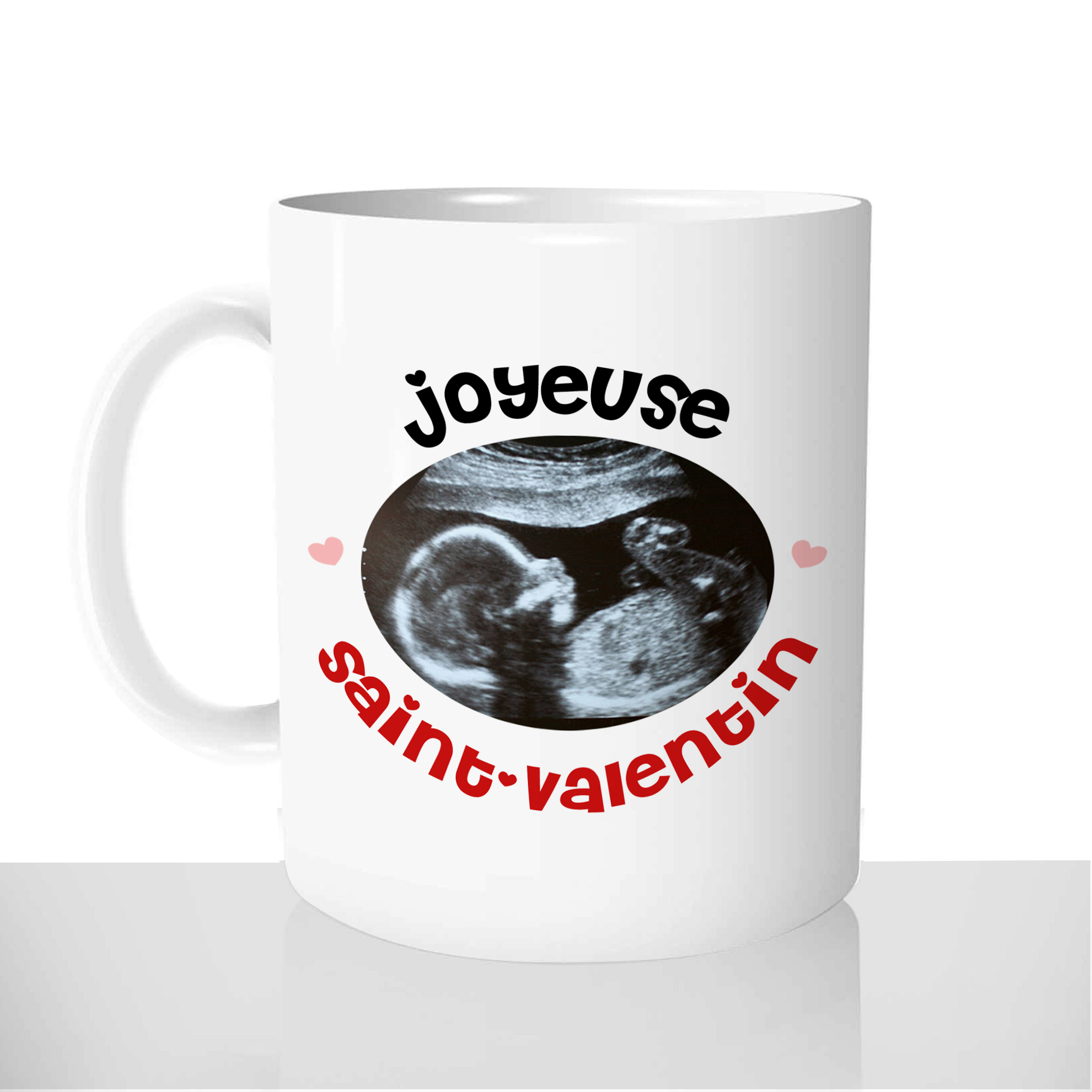 mug-blanc-11oz-325ml-céramique-tasse-cadeau-saint-valentin-annonce-de-grossesse-futur-papa-echographie-personnalisable
