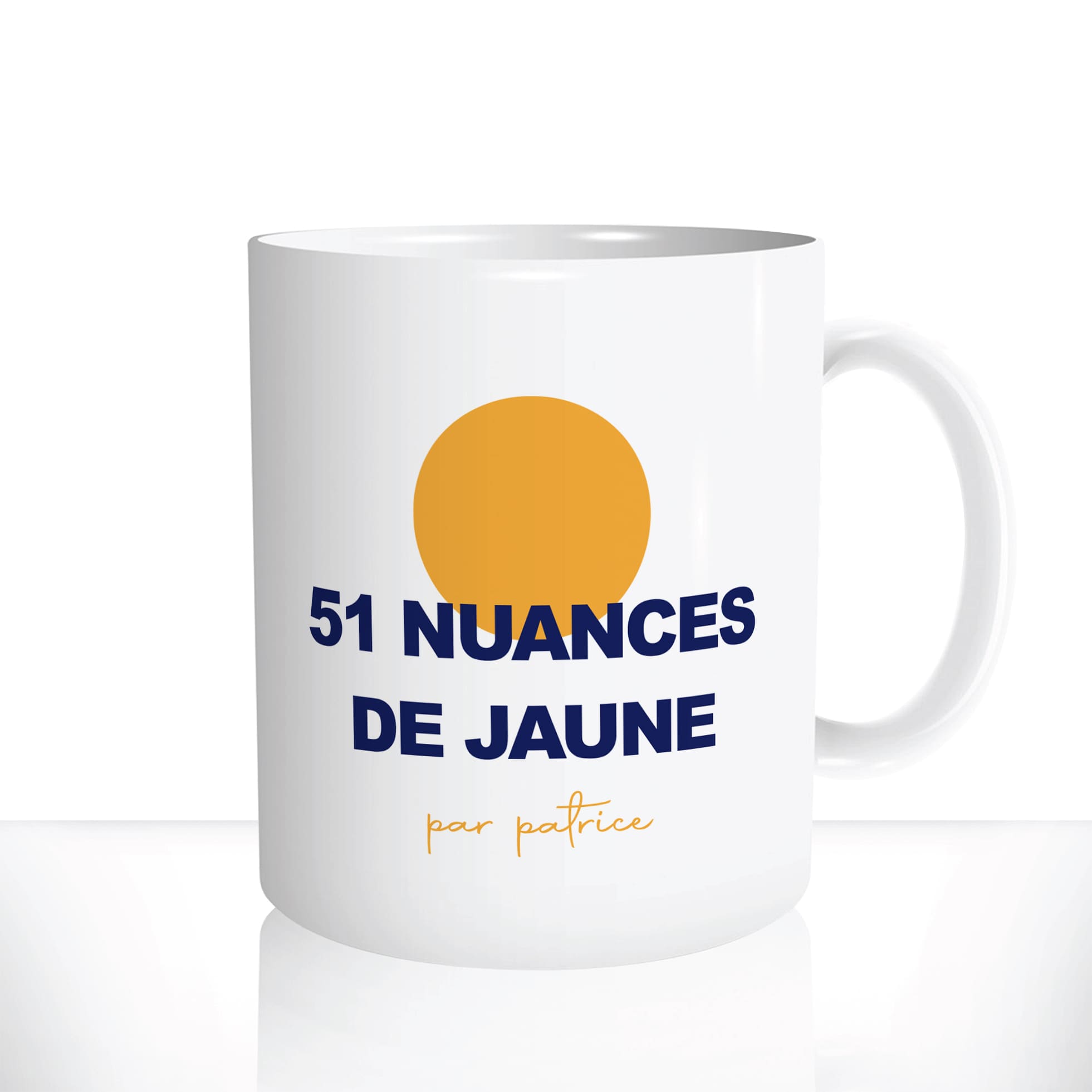 mug-blanc-11oz-325ml-céramique-tasse-cadeau-51-nuances-de-jaune-ricard-pastis-apéro-apéritif-prenom-personnalisable2