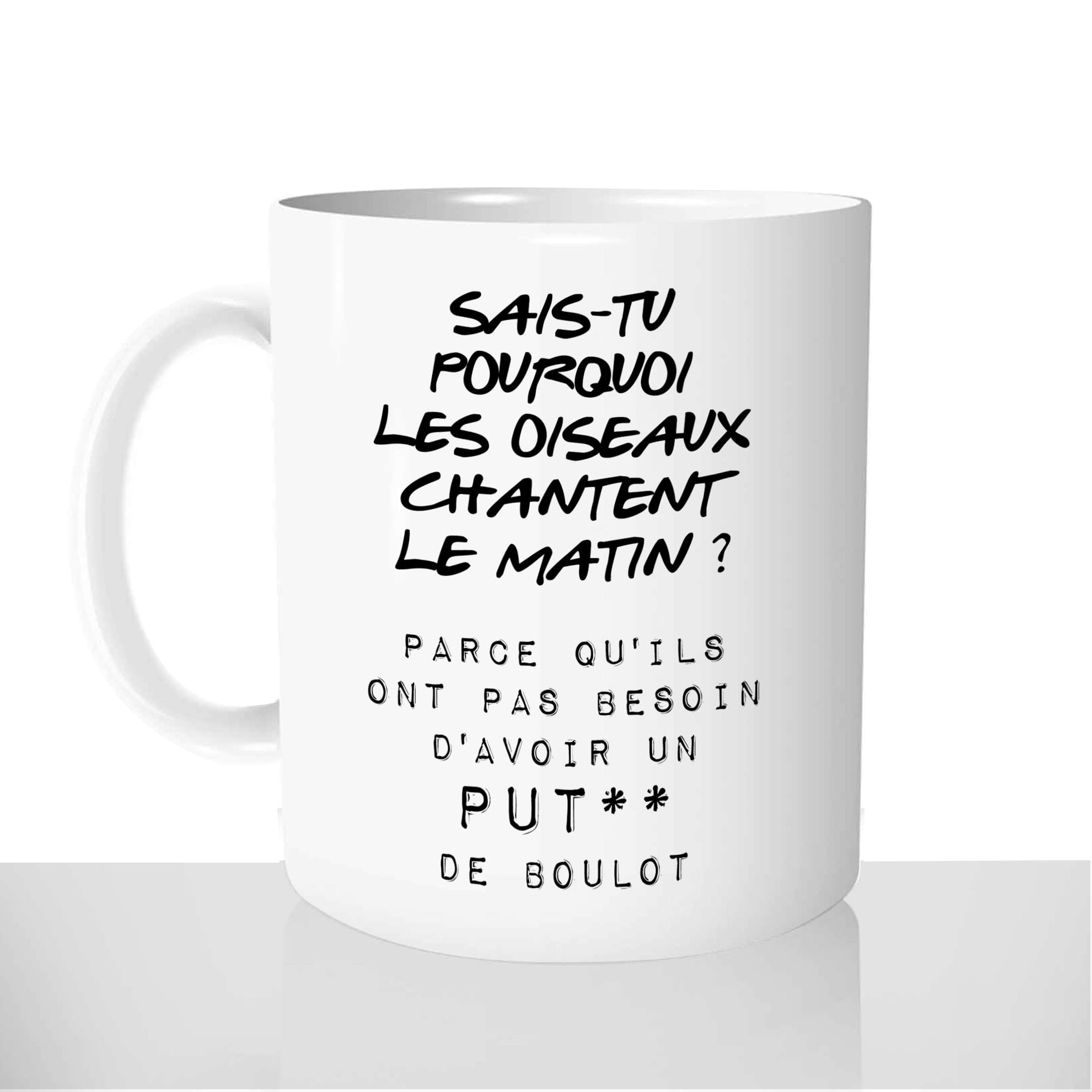 mug-blanc-personnalisable-thermoreactif-tasse-thermique-café-matin-reveil-oiseaux-chantent-coq-collègue-travail-fun-idée-cadeau-original