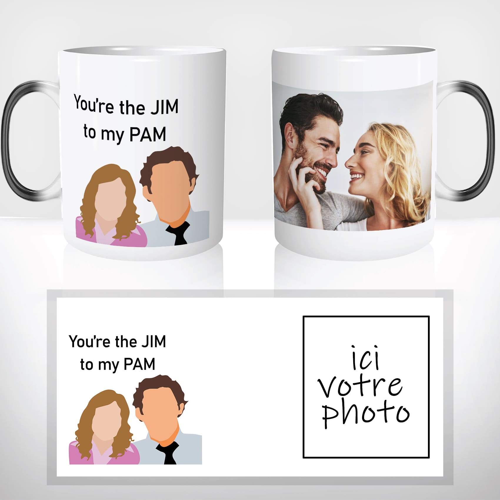 Mug Magique You\'re The Jim To My Pam