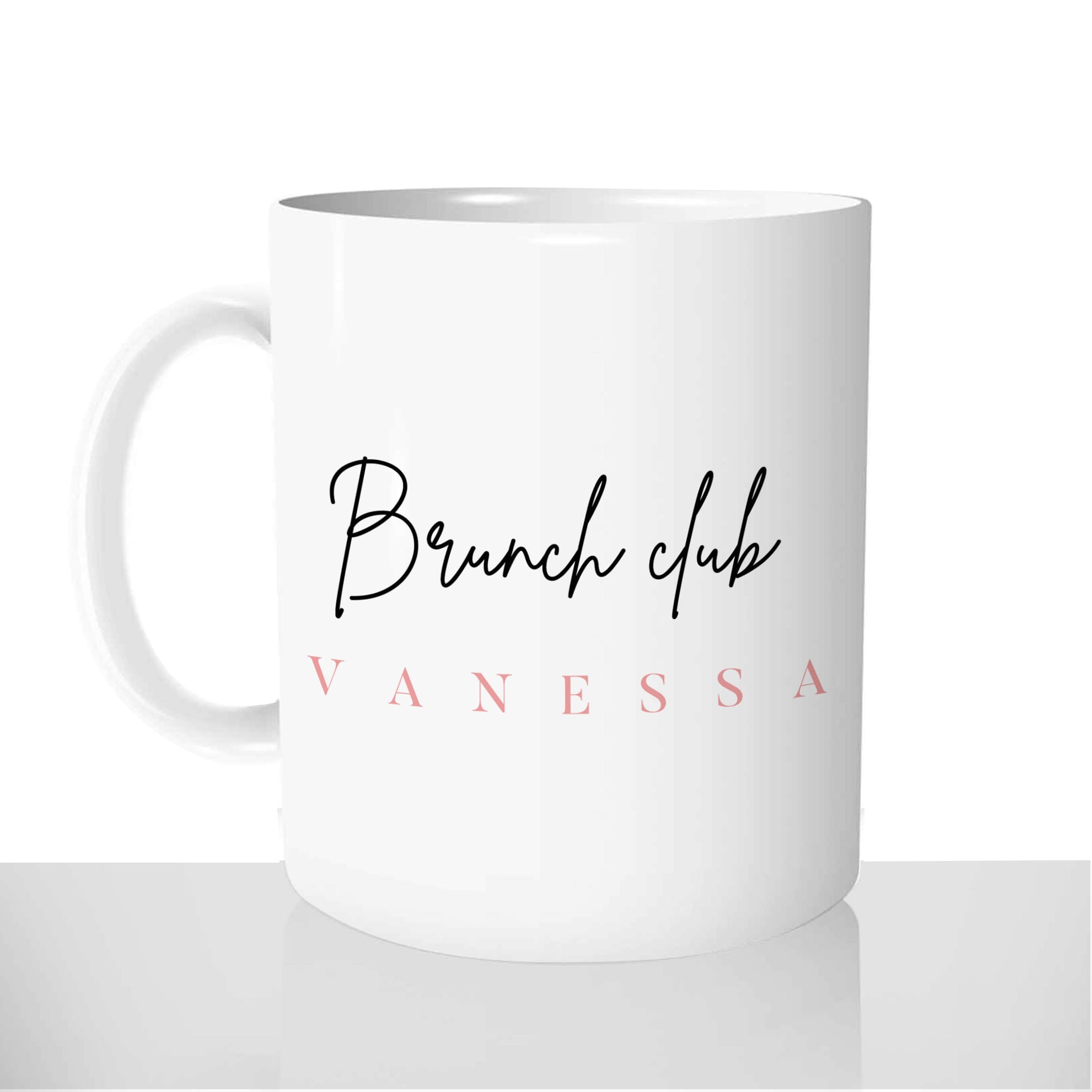 mug-tasse-Blanche-céramique-brunch-club-prenom-personnalisable- rose- mignon-avocado-toast-girly