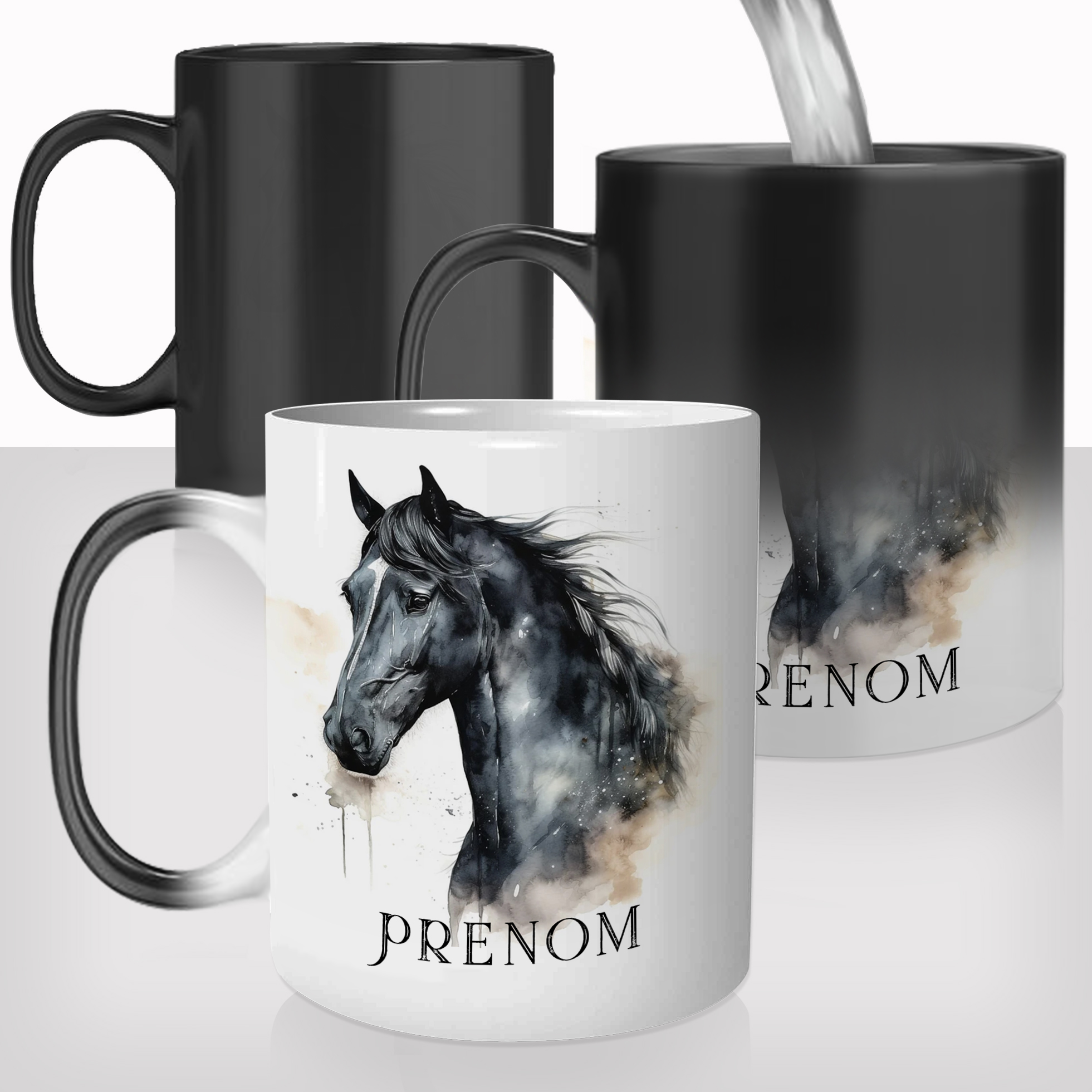 mug-magique-tasse-thermoréactive-céramique-cheval-noir-chevaux-étalon-black-stallion-prenom-personnalisable-cavalier-surprise