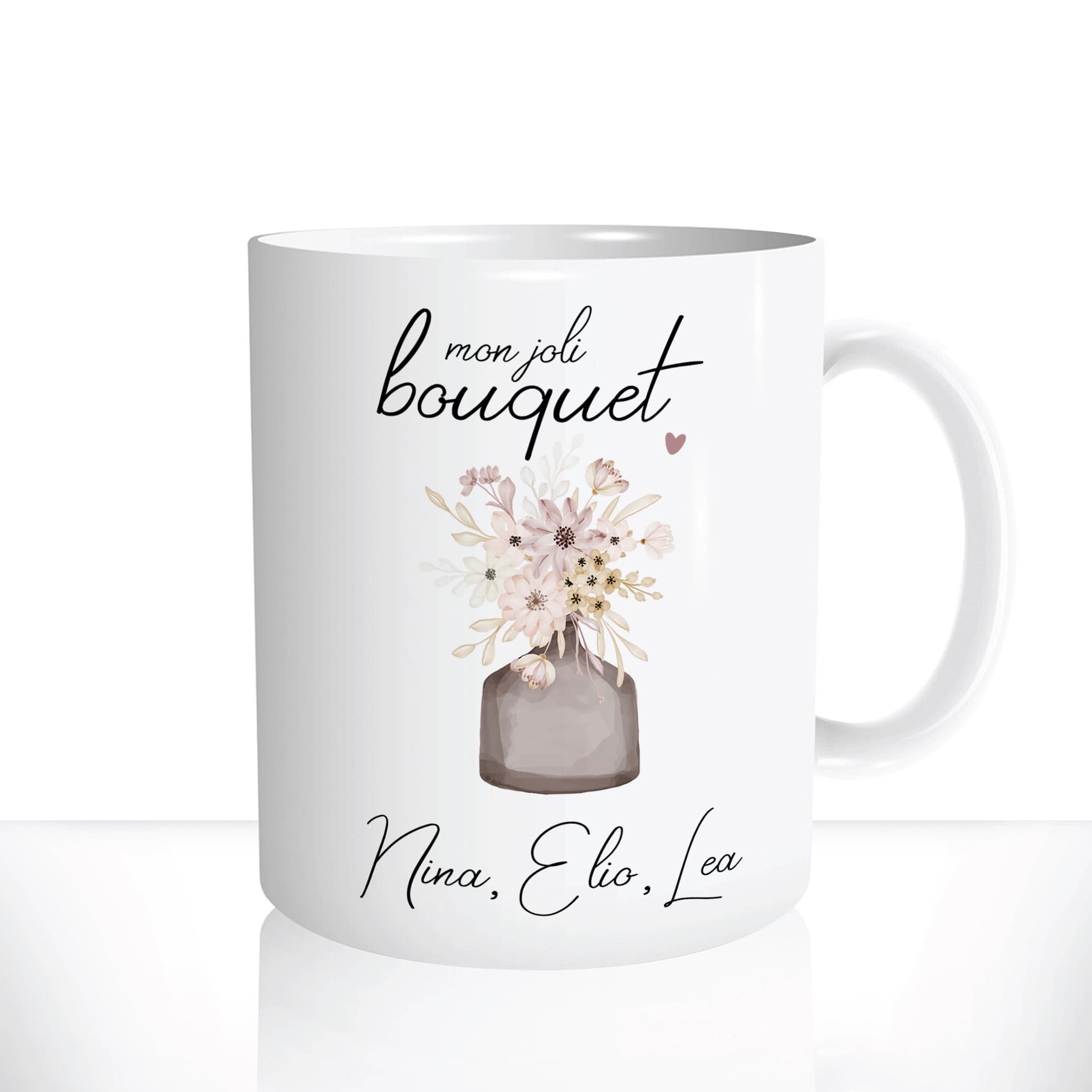 mug-tasse-Blanche-céramique-fête-des-grands-meres-mamie-fleurs-mon-joli-bouquet-fête-des-mères-coeur-amour-prénom-enfant-petits-enfants2