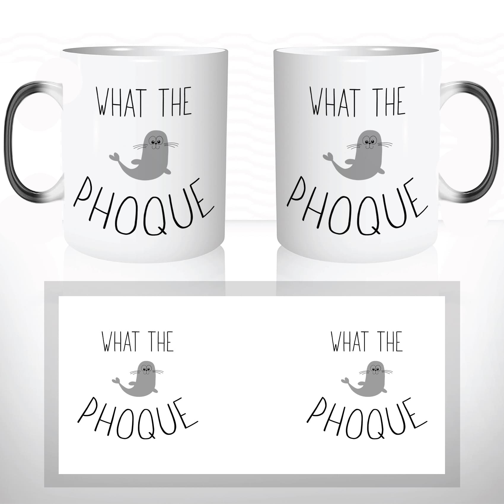 Mug - Ouate de Phoque - 6 Coloris - Cadeau Drôle - Humour