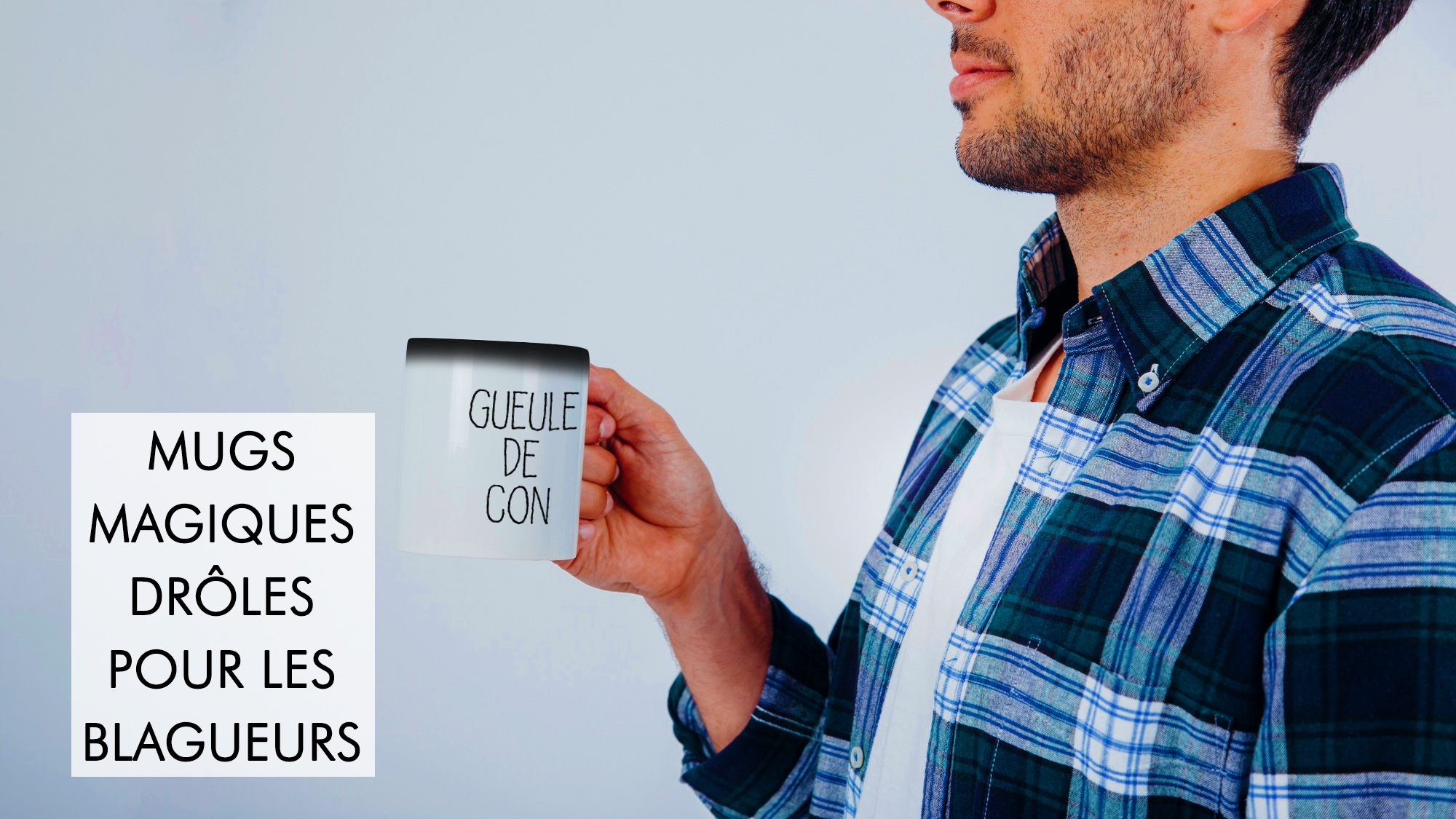mug thermoréactif gueule de con pour un cadeau drôle 