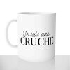 mug classique en céramique 11oz personnalisé personnalisation photo je suis un cruche bete copine personnalisable offrir cadeau chou