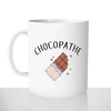 mug classique en céramique 11oz personnalisé personnalisation photo gourmand chocolat chocopathe mignon amour drole chou offrir cadeau