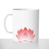 mug classique en céramique 11oz personnalisé personnalisation photo fleur de lotus zen détente chou offrir cadeau