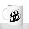 mug classique en céramique 11oz personnalisé personnalisation photo gourmand eat cake mange du gateau chou offrir cadeau