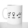 mug classique en céramique 11oz personnalisé personnalisation photo male female gamer genre gender chou offrir cadeau