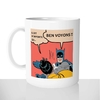 mug classique en céramique 11oz personnalisé personnalisation photo meme batman zemmour ben voyons personnalisable chou offrir cadeau