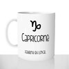 mug classique en céramique 11oz personnalisé personnalisation photo signe astro qualités capricorne cadeau personnalisable