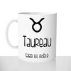 mug classique en céramique 11oz personnalisé personnalisation photo signe astro qualités taureau cadeau personnalisable