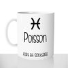 mug classique en céramique 11oz personnalisé personnalisation photo signe astro qualités poisson cadeau personnalisable