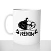 mug classique en céramique 11oz personnalisé personnalisation photo bodybuilding bodybuilder barbell barre olympique prenom personnalisable